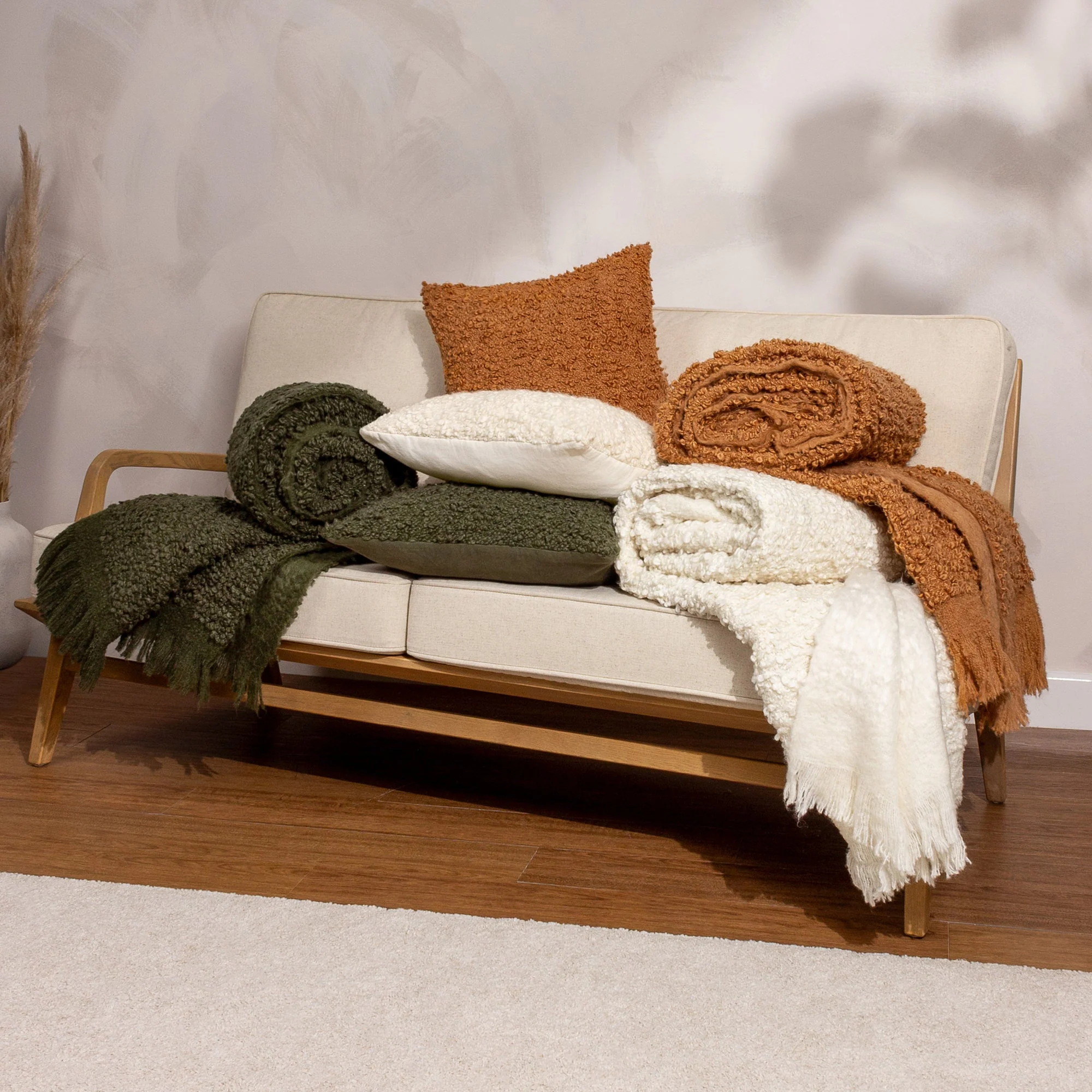 Dundee Ginger - Wool Blend Throw 130x180cm - Image 3