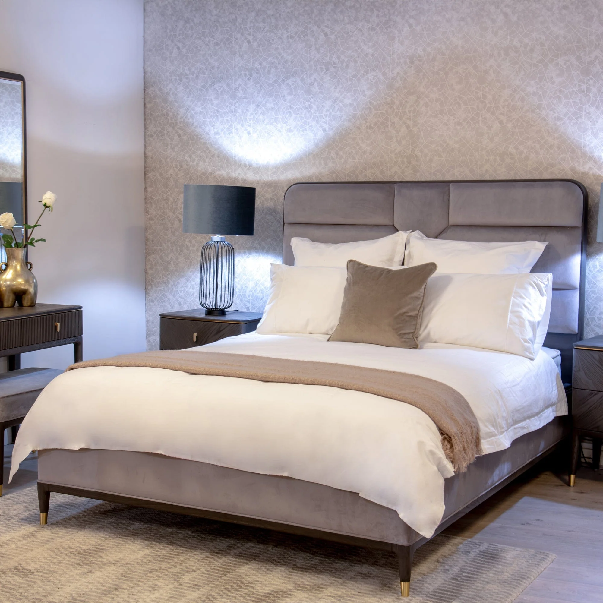 Dynasty Ebony - Bed Frame - Image 6