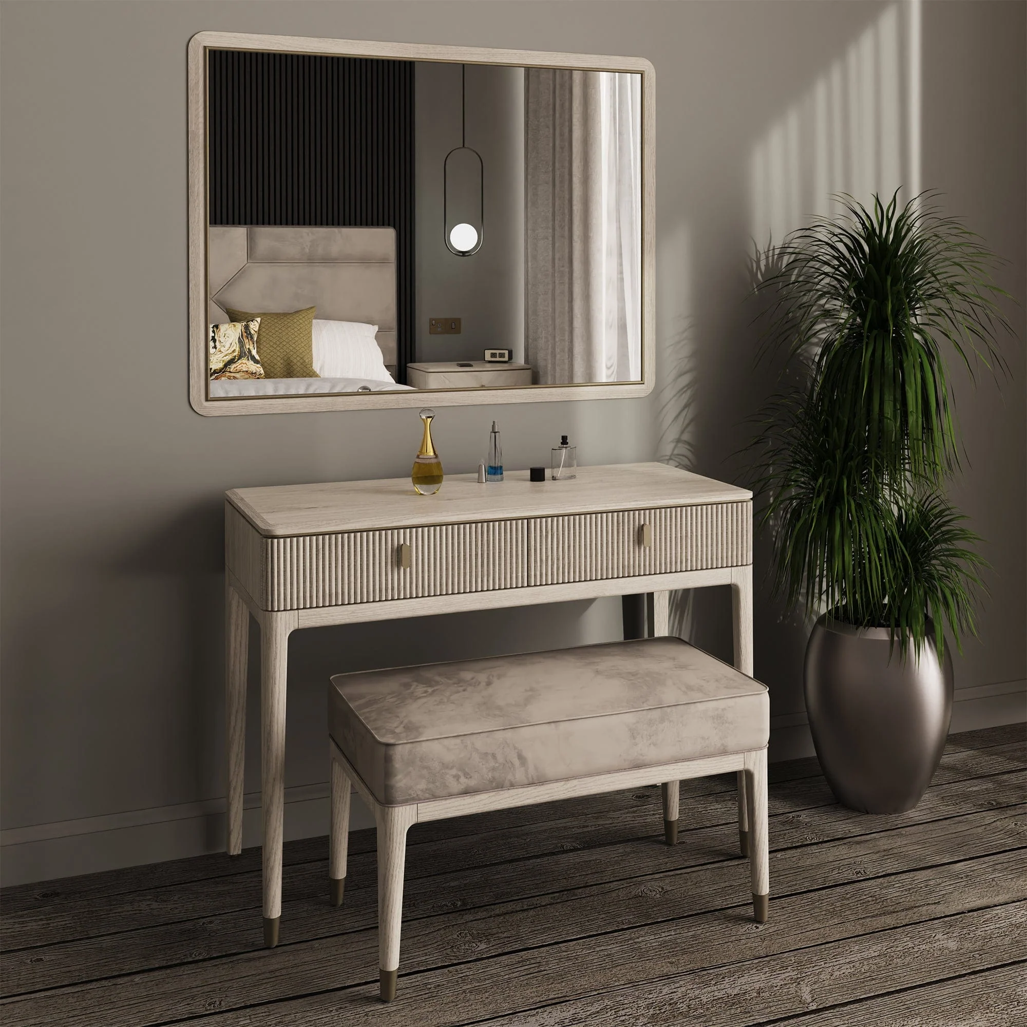 Dynasty Stone - Dressing Table Stool - Image 2