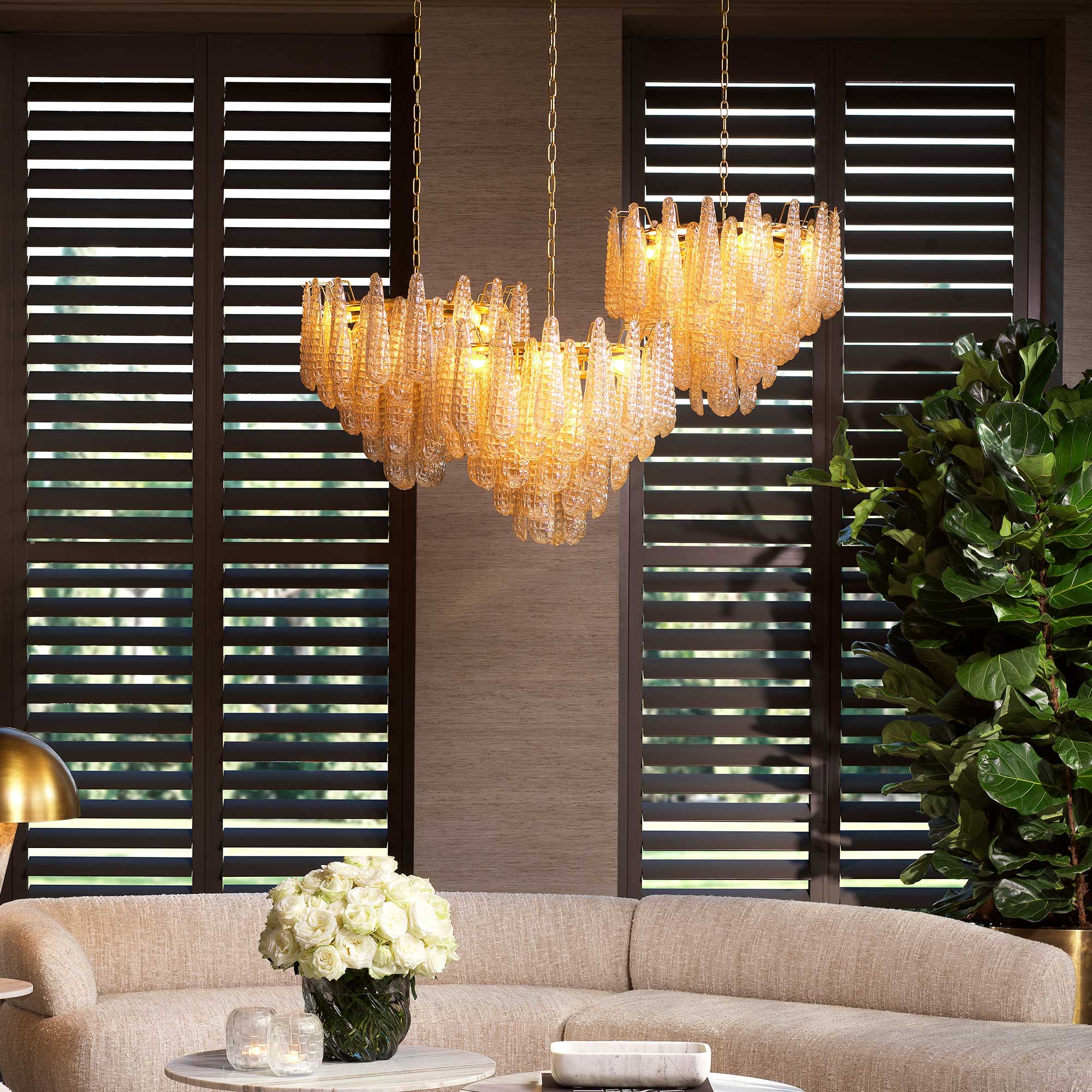 Eichholtz Chaves - Champagne Chandelier - Image 2