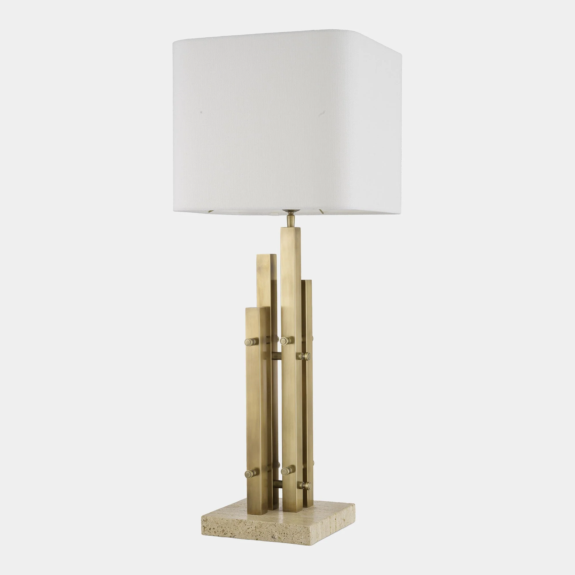 Eichholtz Destino - Vintage Brass Table Lamp - Image 3