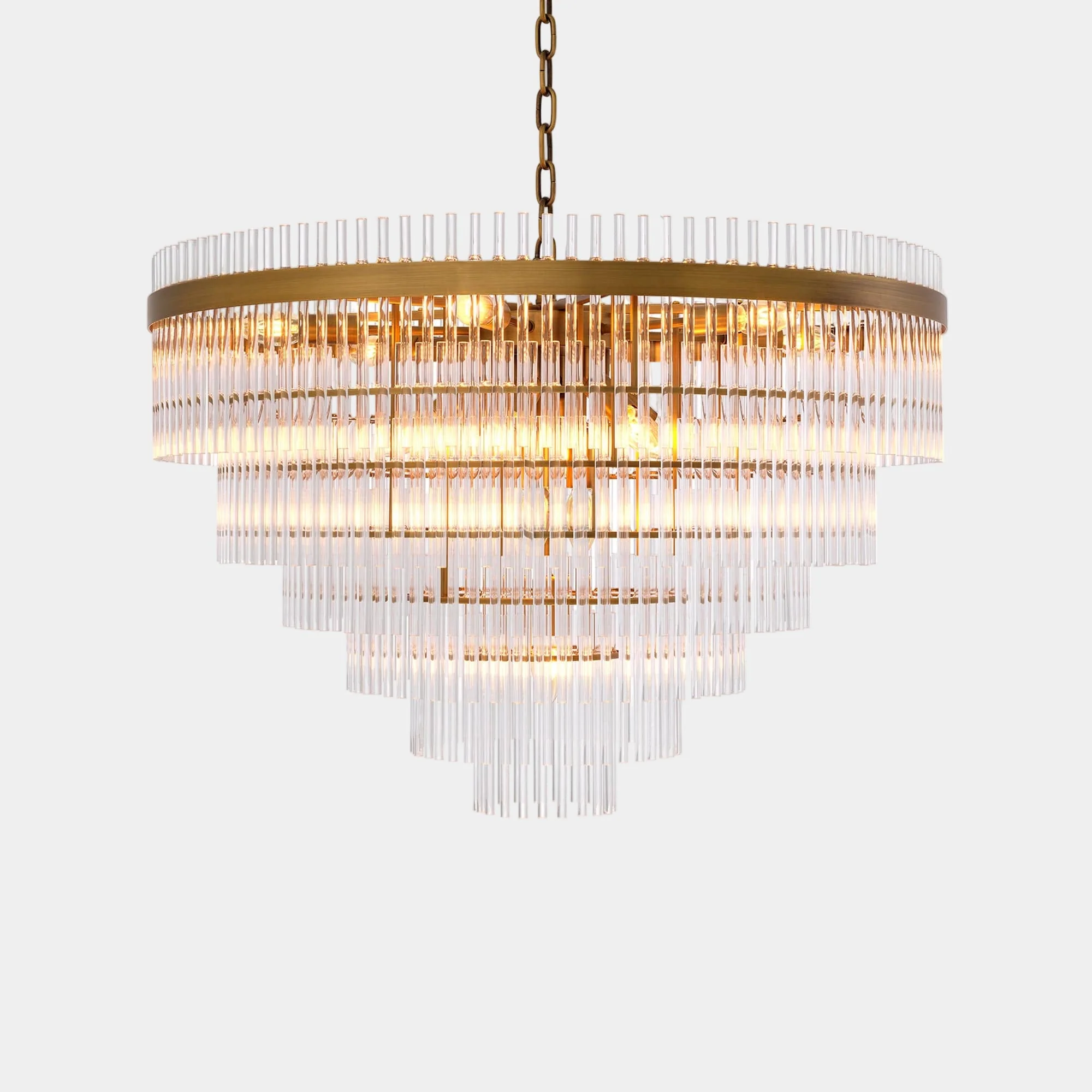 Eichholtz East - Antique Brass Chandelier