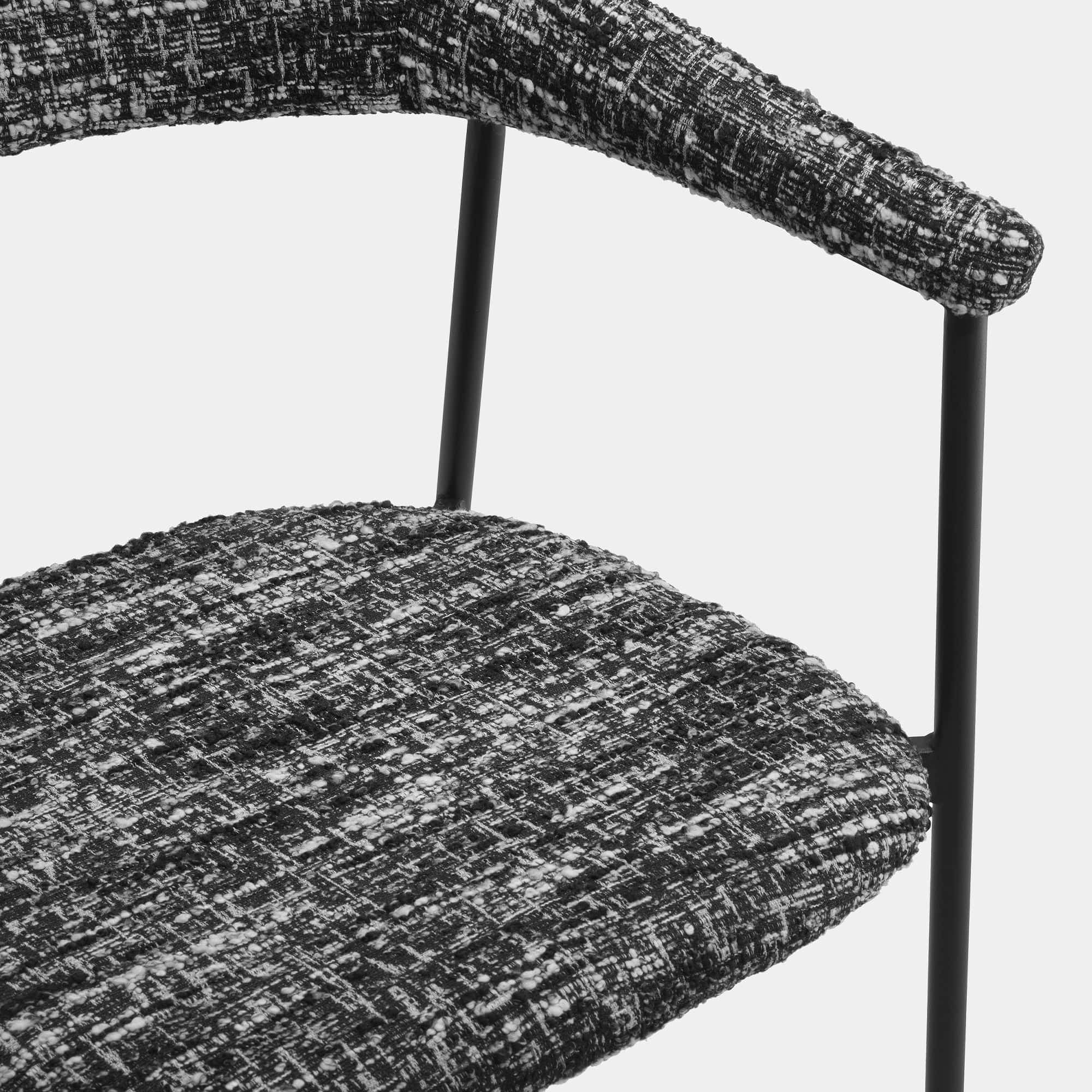 Eichholtz Julio - Dining Chair Set Of 2, Boucle Fabric - Image 15