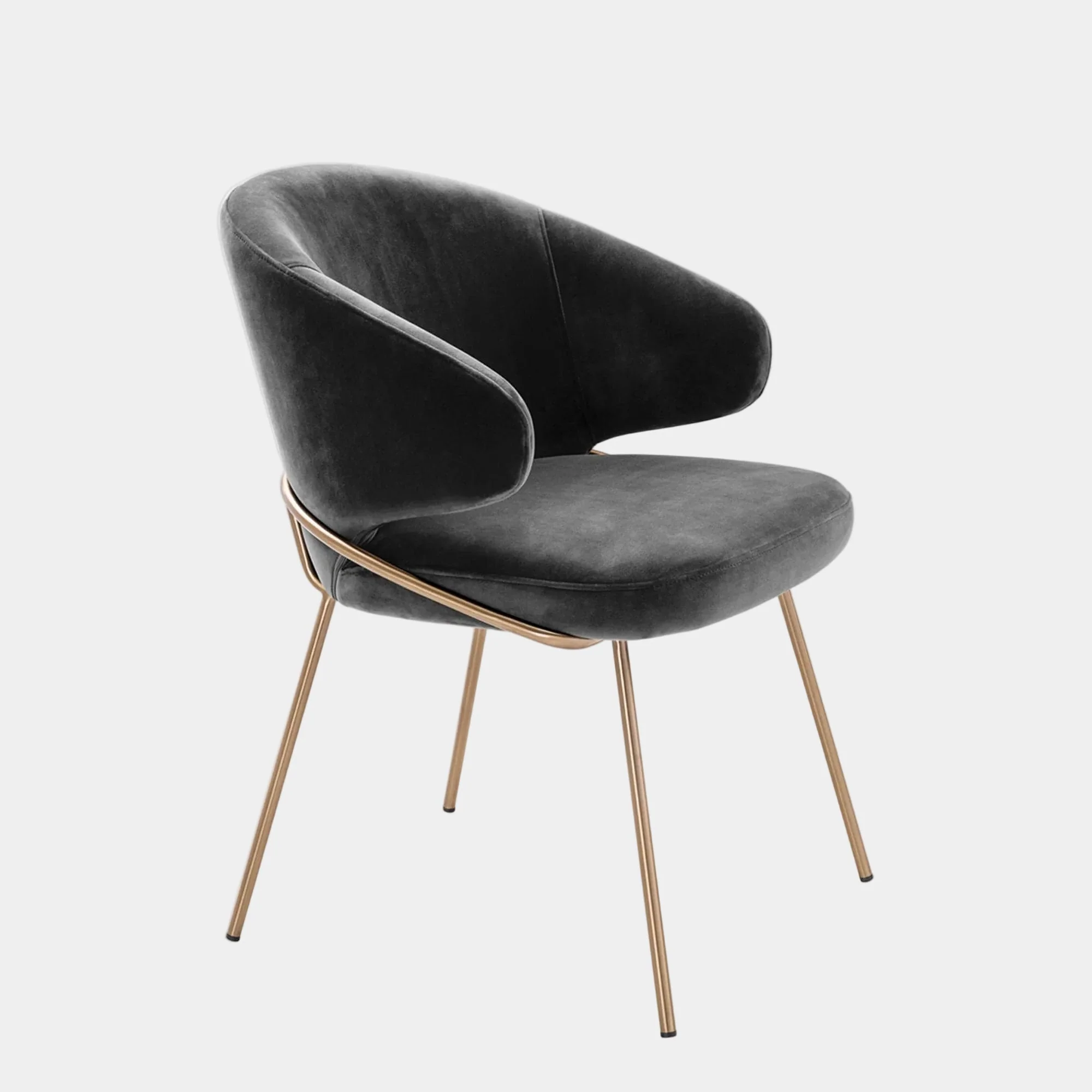 Eichholtz Kinley - Dining Chair, Velvet - Image 4