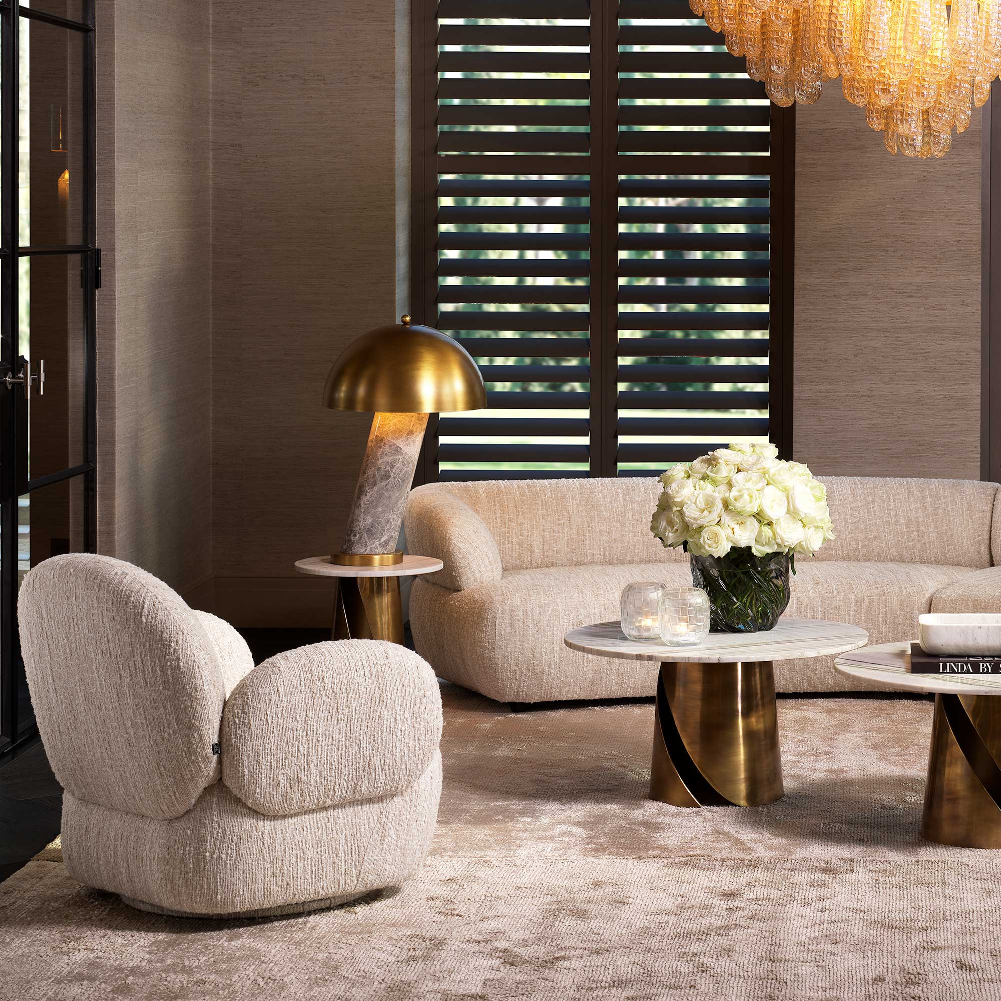 Eichholtz Madrone - Swivel Chair, Fabric - Image 2