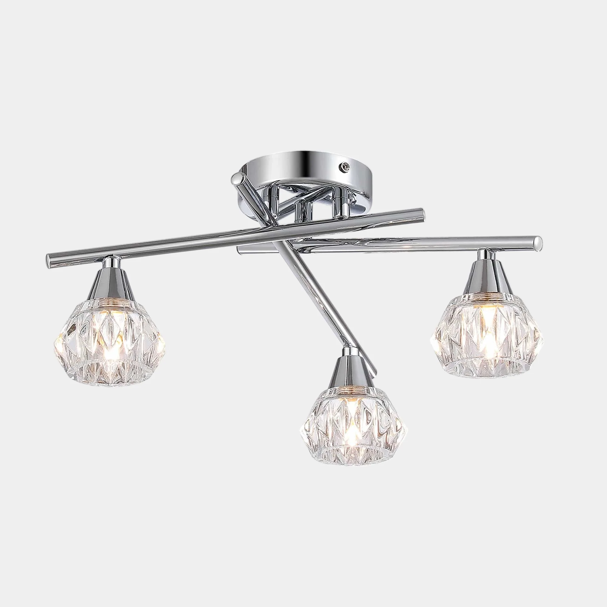 Emery Chrome - Ceiling Light