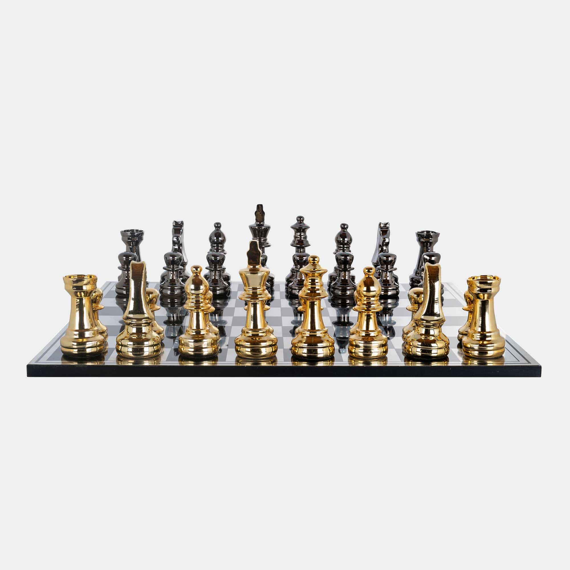 Enigma - Black & Gold Chessboard - Image 2