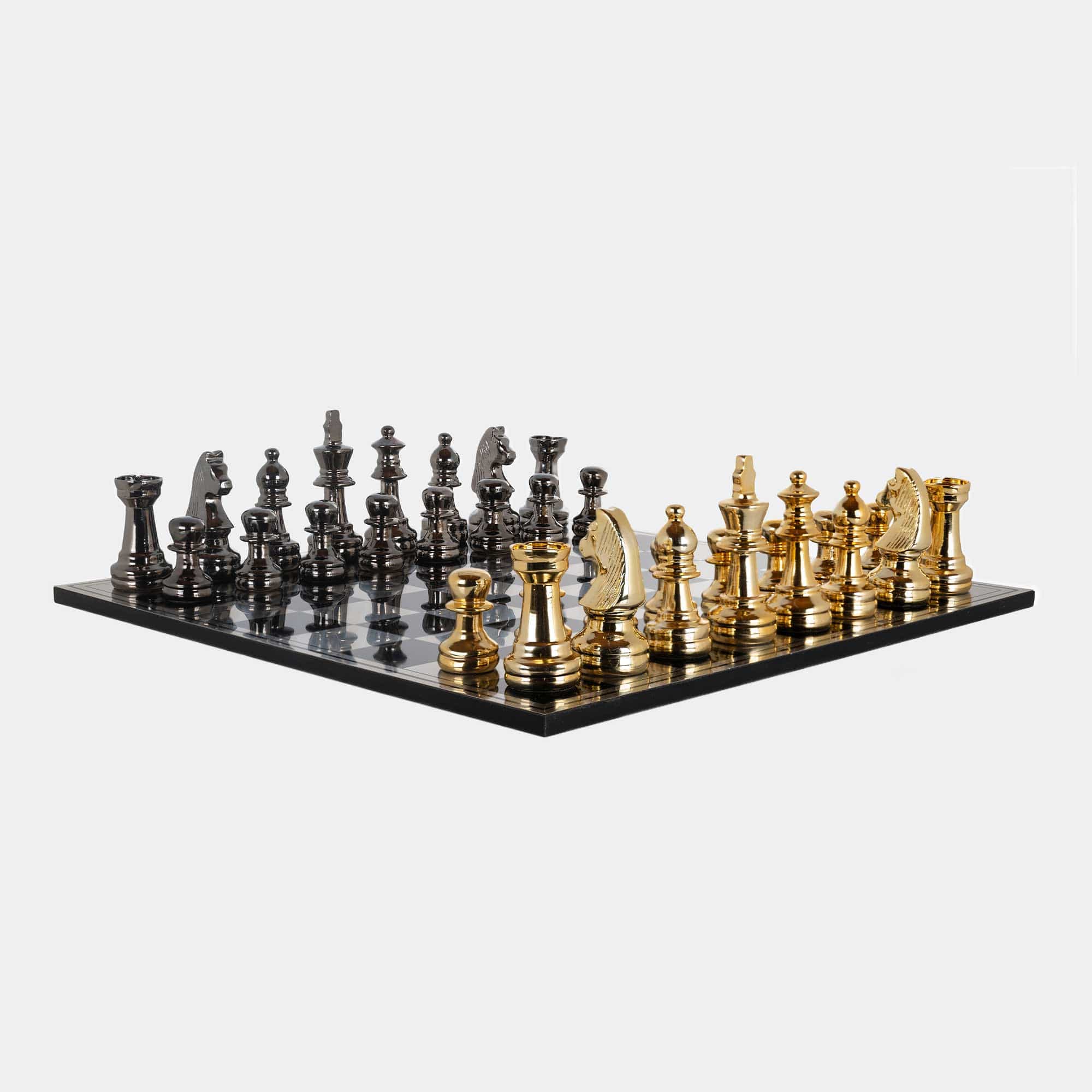 Enigma - Black & Gold Chessboard - Image 3