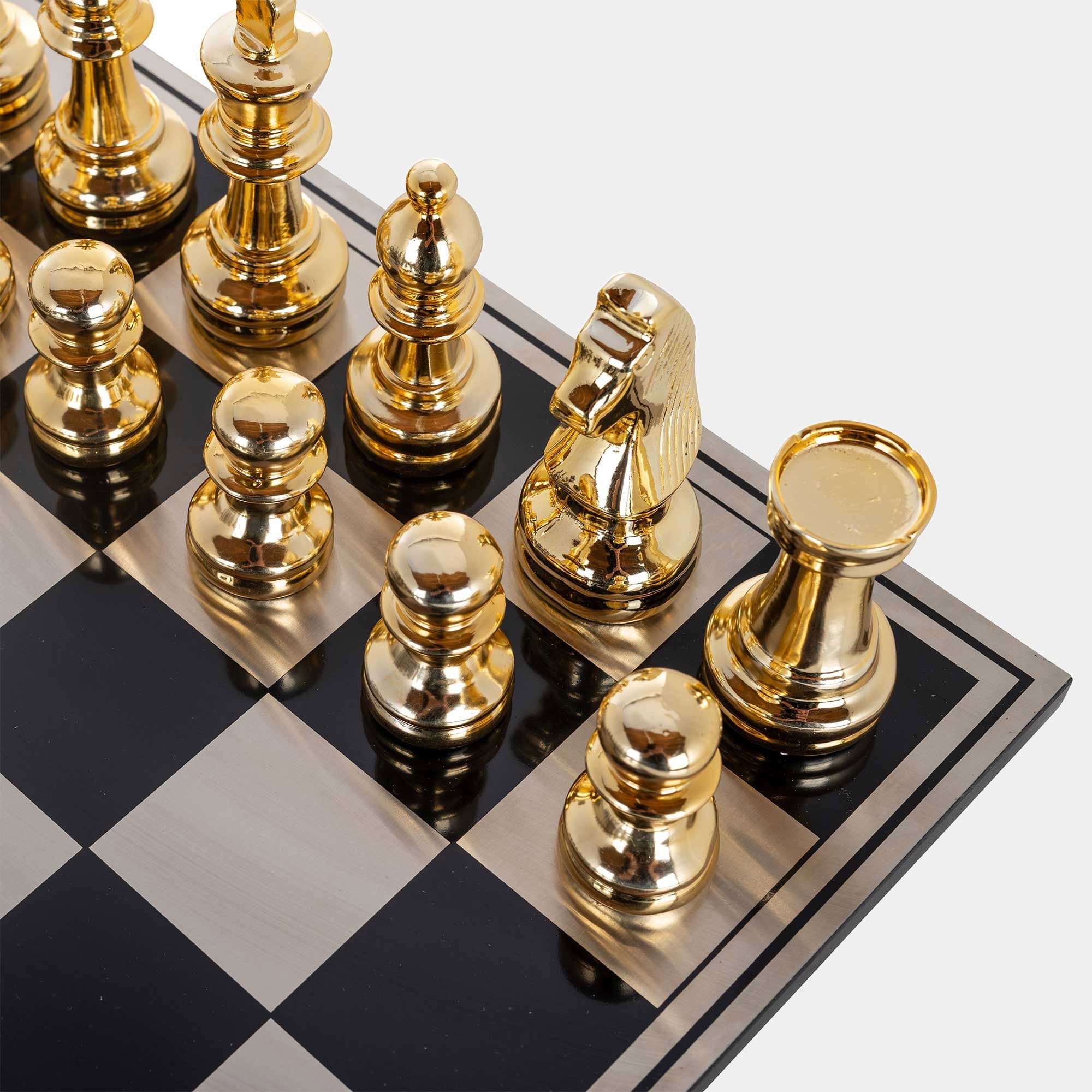 Enigma - Black & Gold Chessboard - Image 5