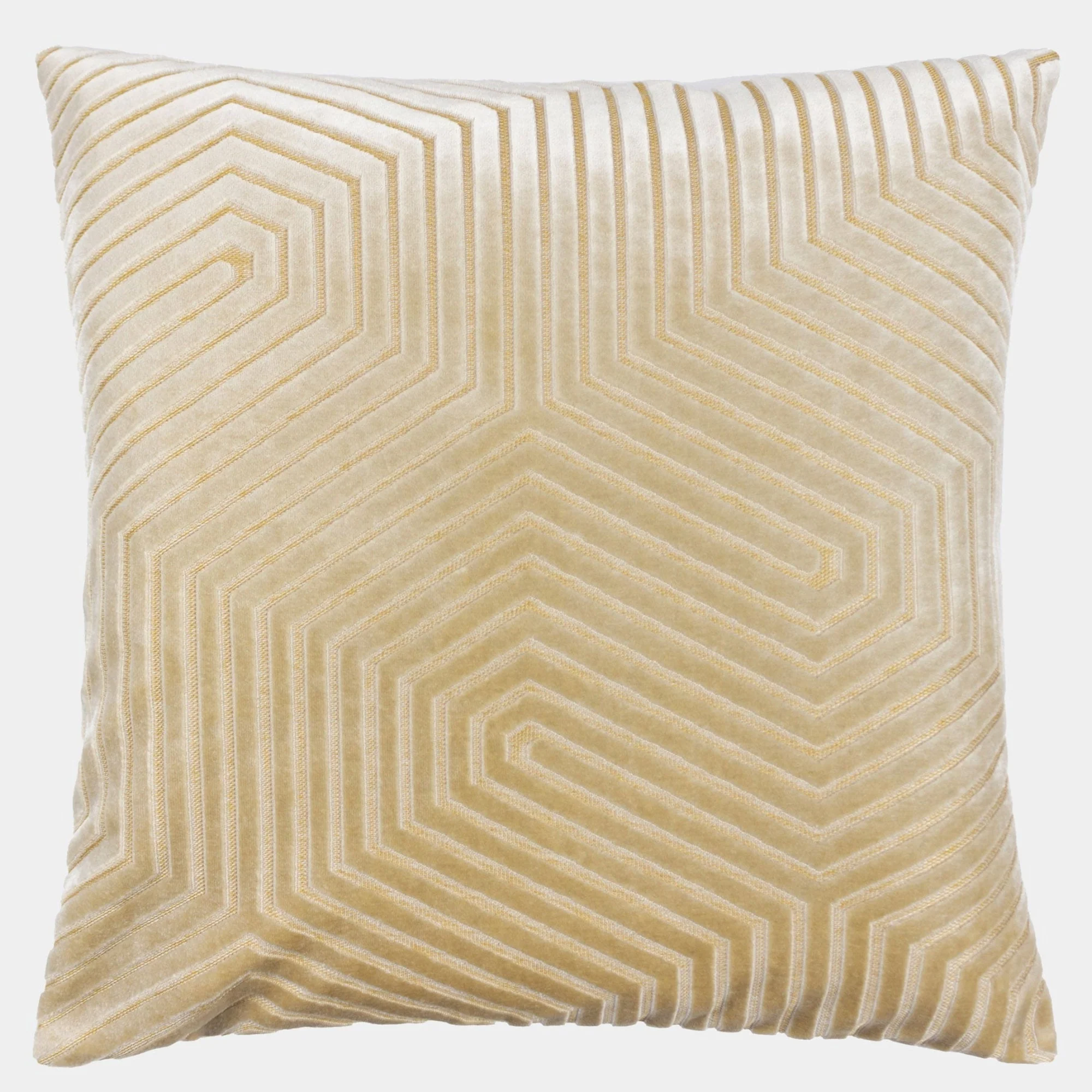 Evoke Velvet - Ivory Cushion 45x45cm