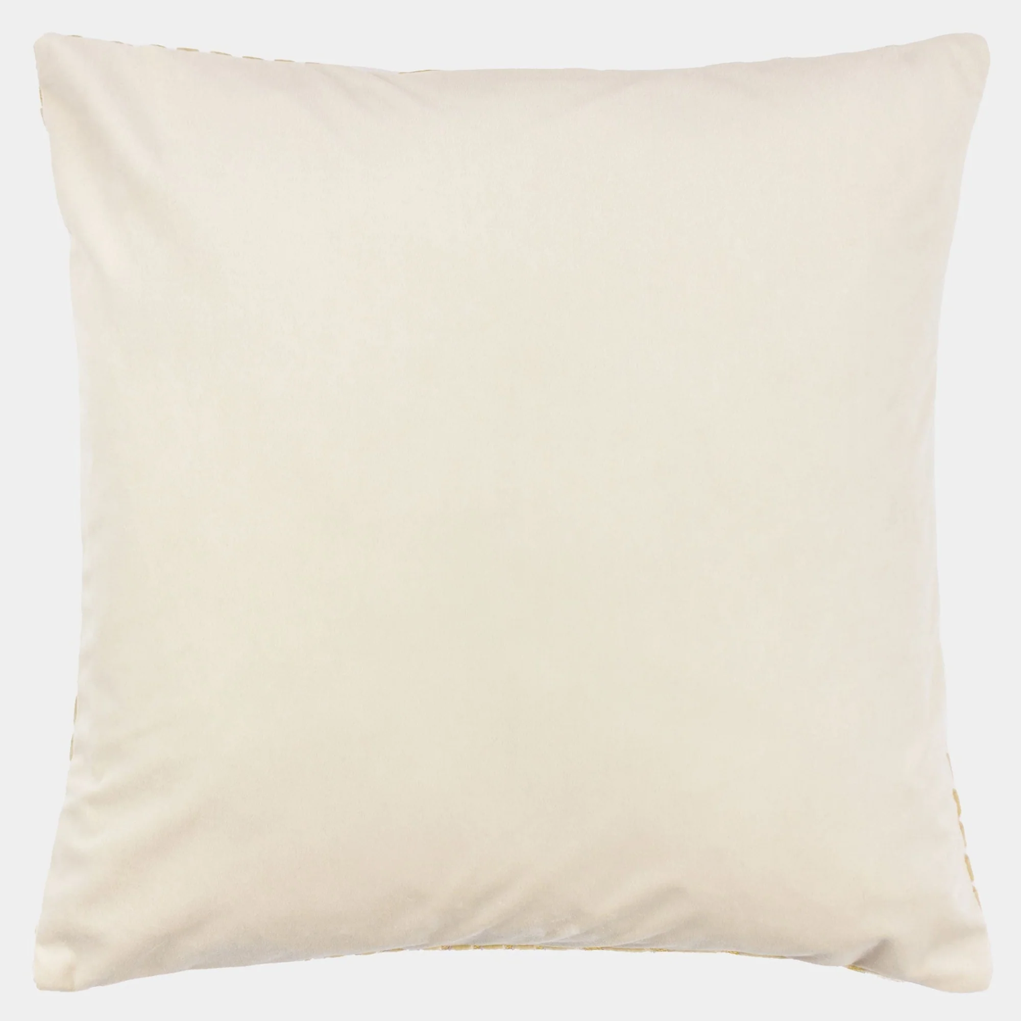 Evoke Velvet - Ivory Cushion 45x45cm - Image 5