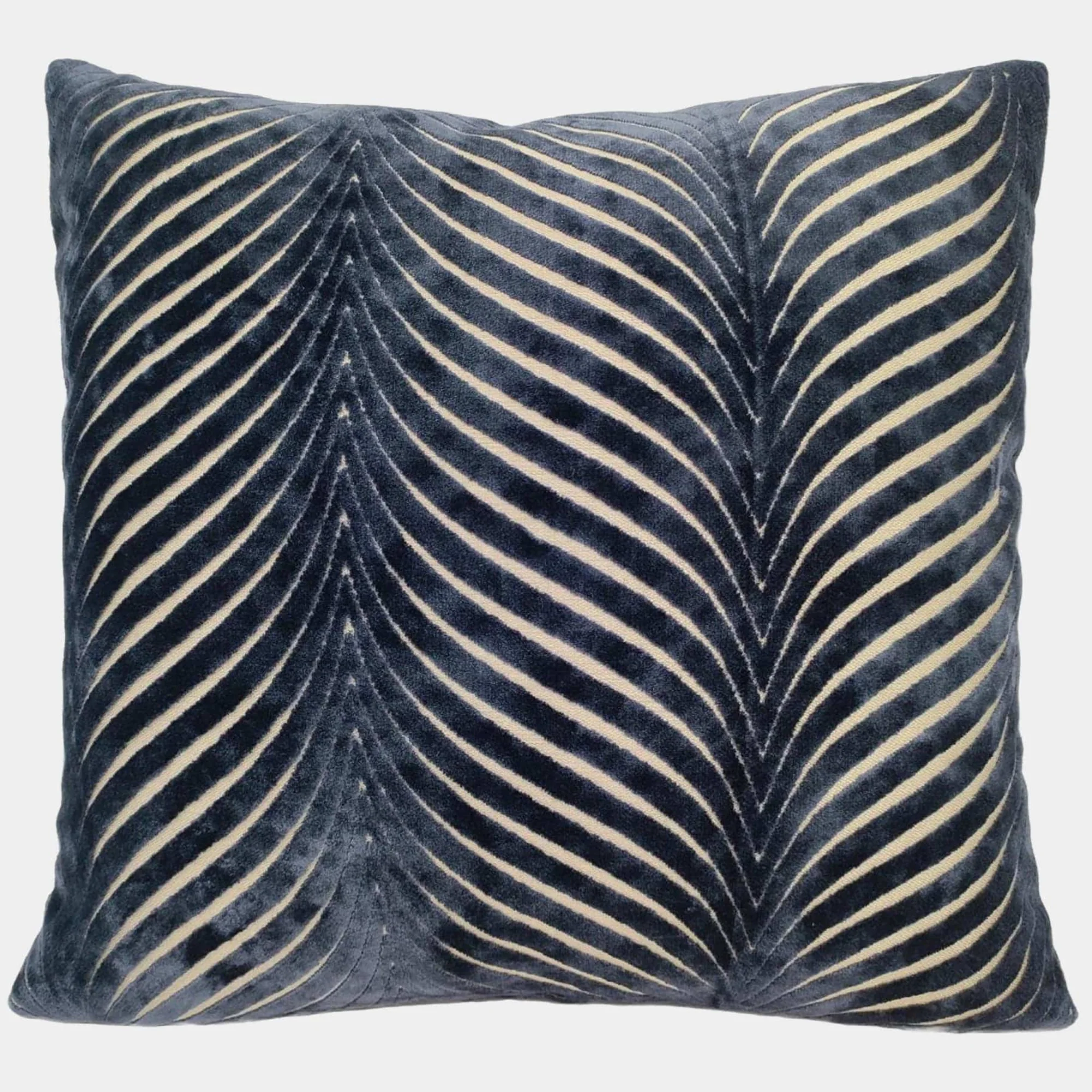 Fan Rada Velvet - Navy Cushion 56x56cm
