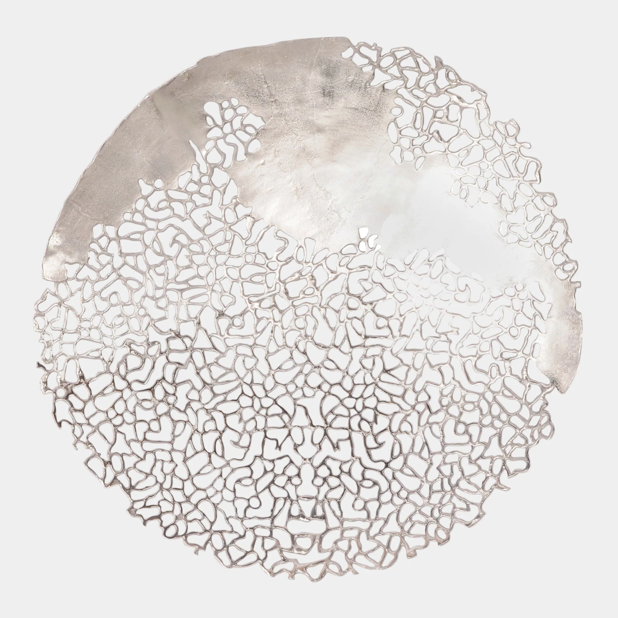 Flynn Silver - Metallic Wall Art