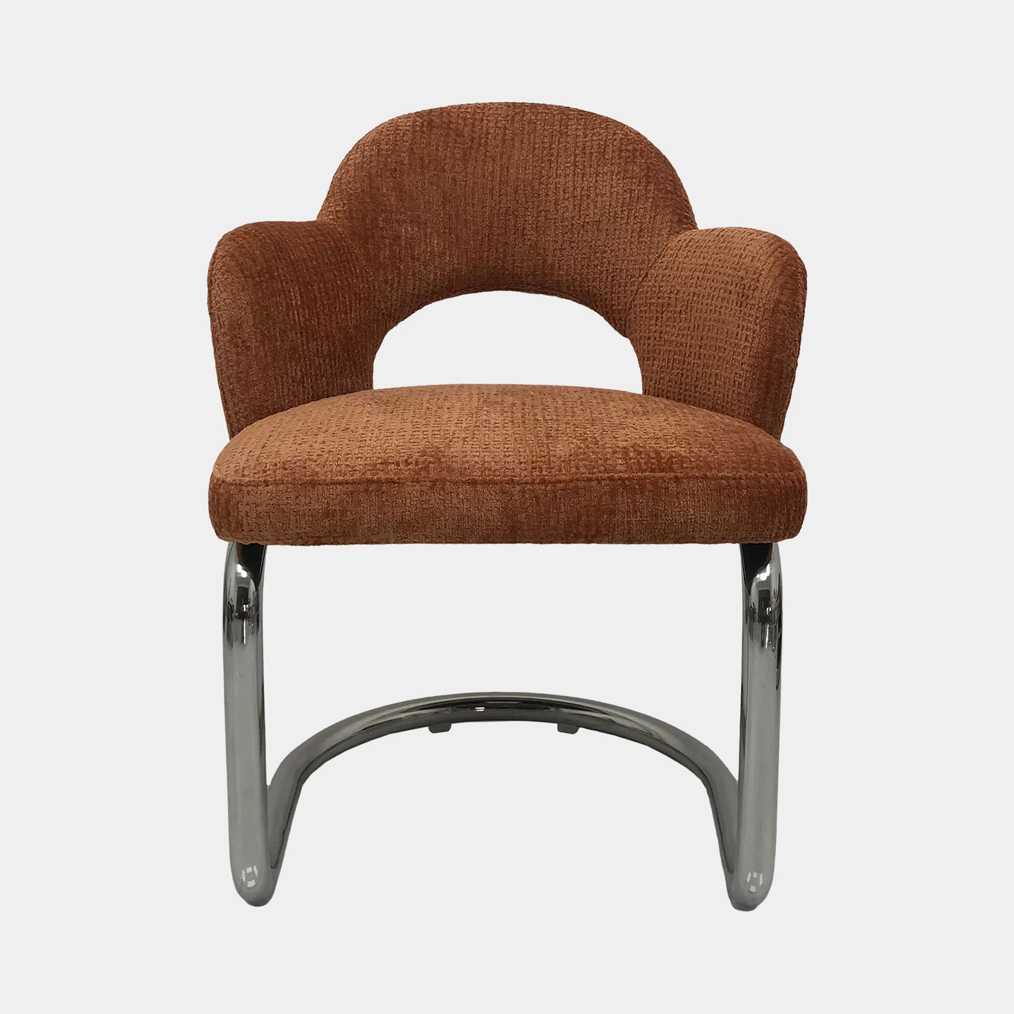 Galaxy - Cantilever Dining Armchair, Fabric - Image 7