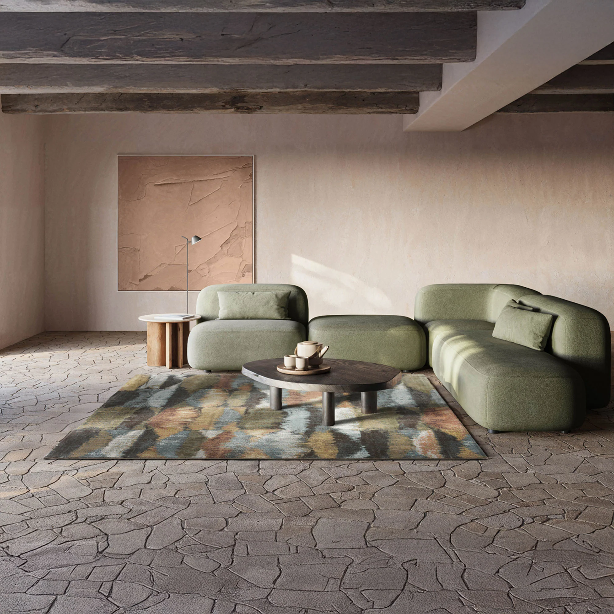 Galleria Abstract - Geo Patterned Rug - Image 2