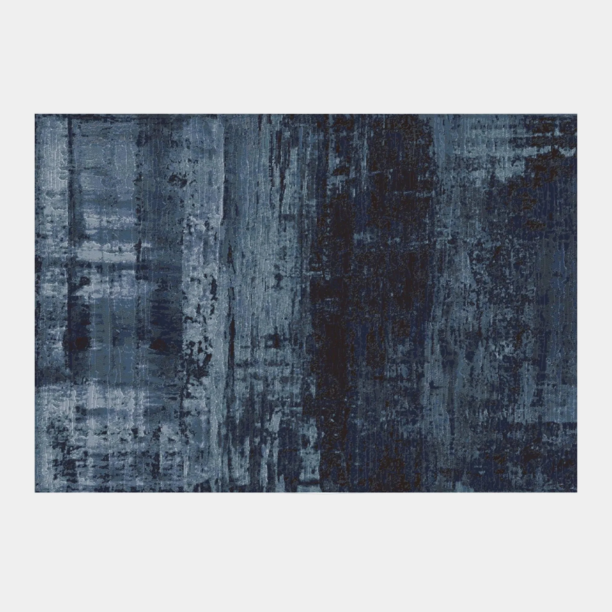Galleria - Patterned Blue Rug - Image 8