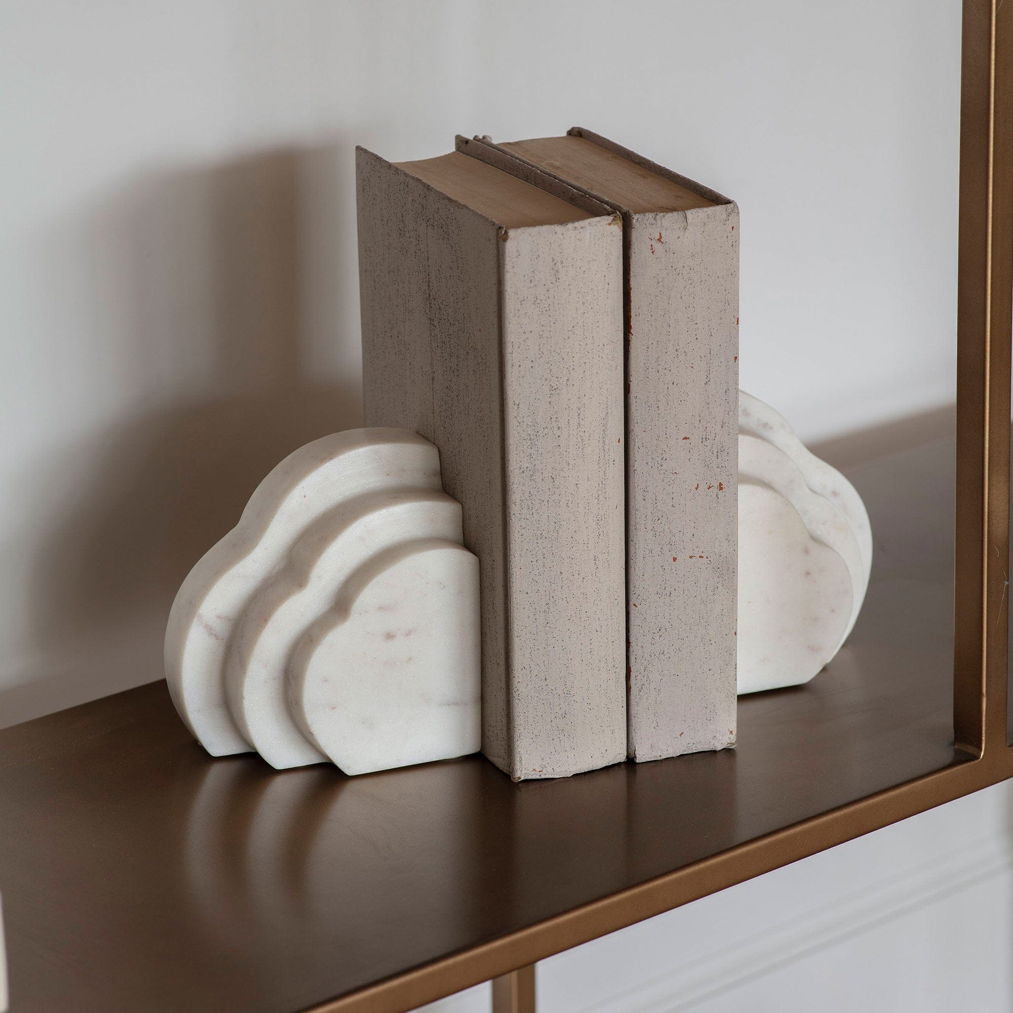 Genoa - Cloud Marble Bookends - Image 2