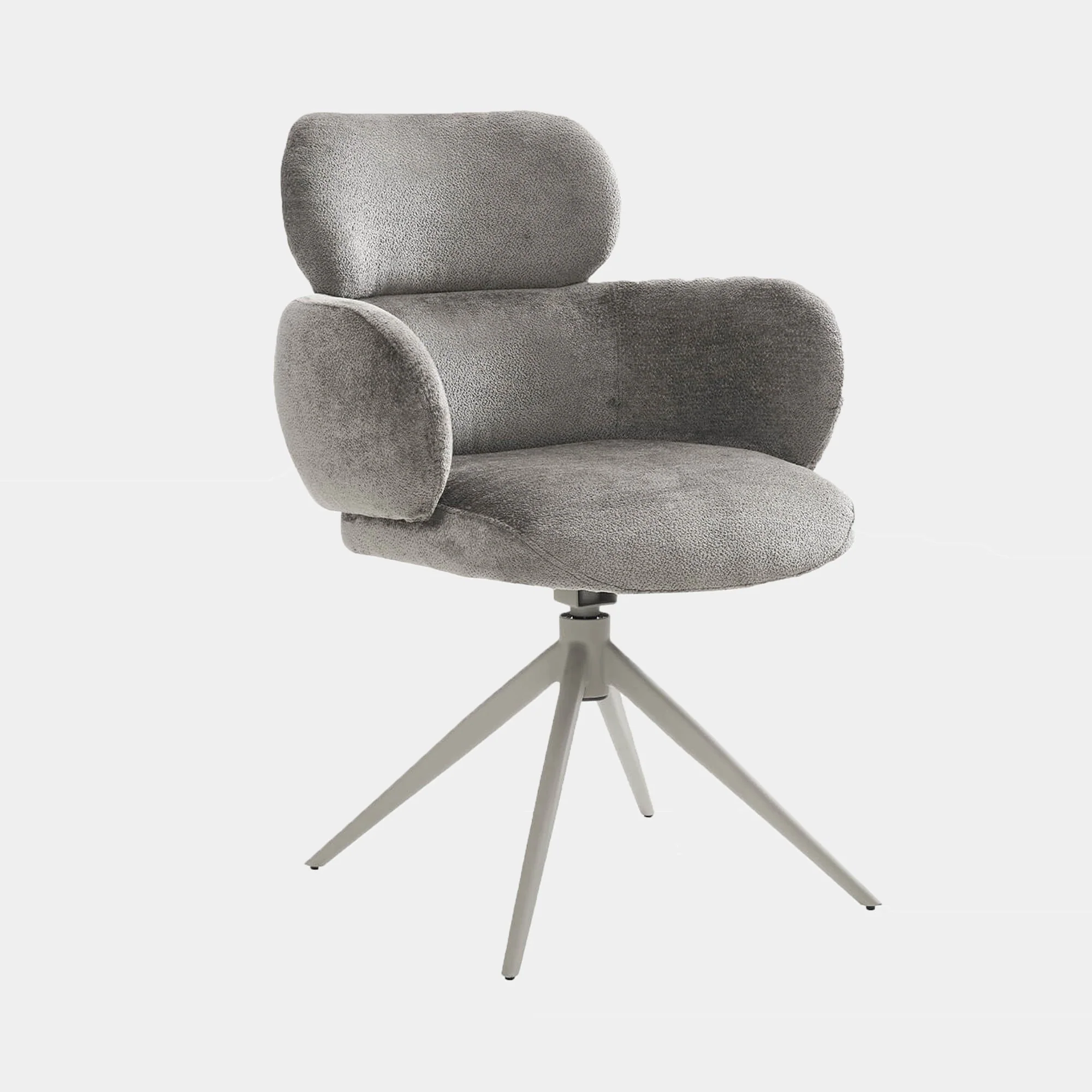 Glacier - 160cm Dining Table & 4 Glacier Chairs, Mocha - Image 6