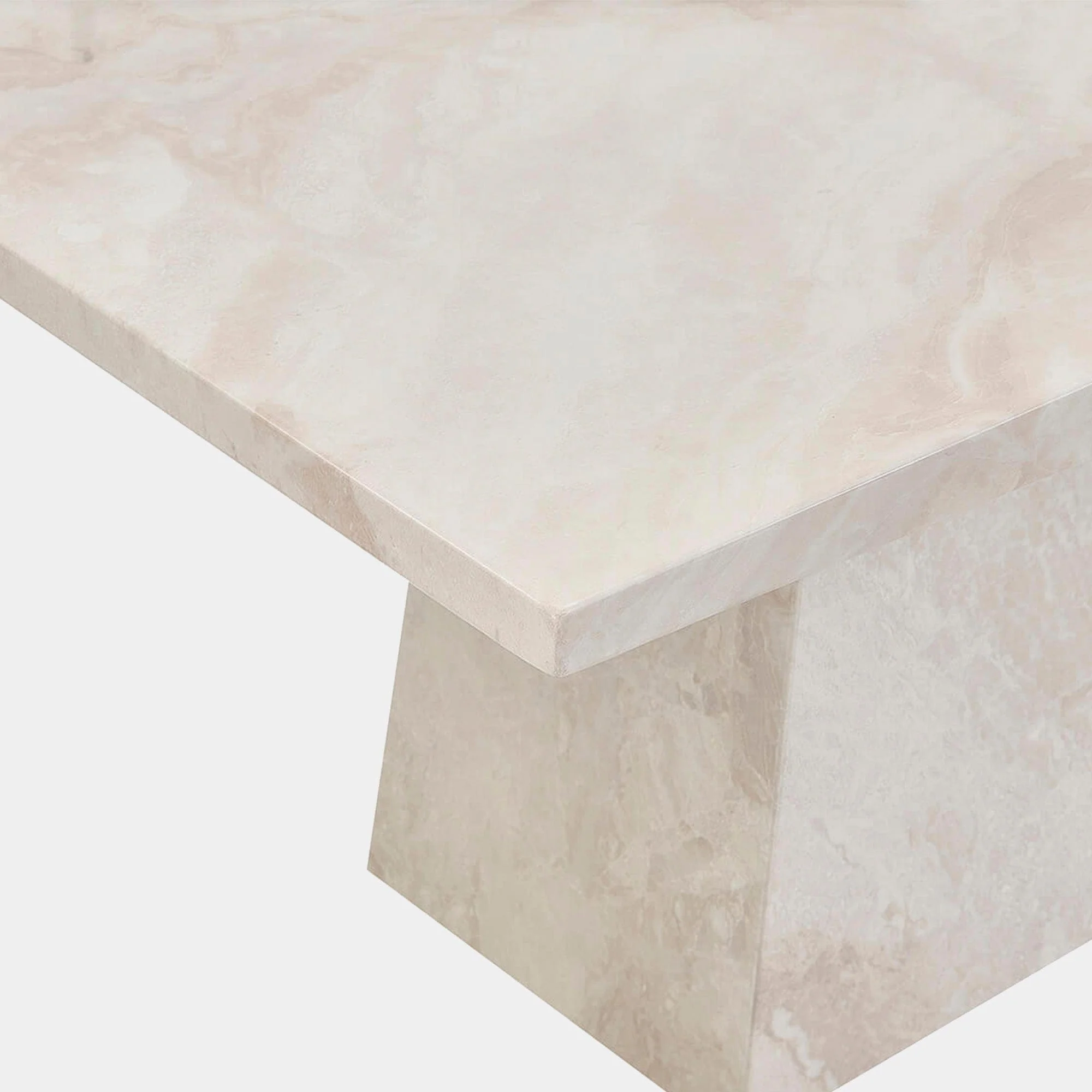 Glacier - Solid Marble Coffee Table - Image 3