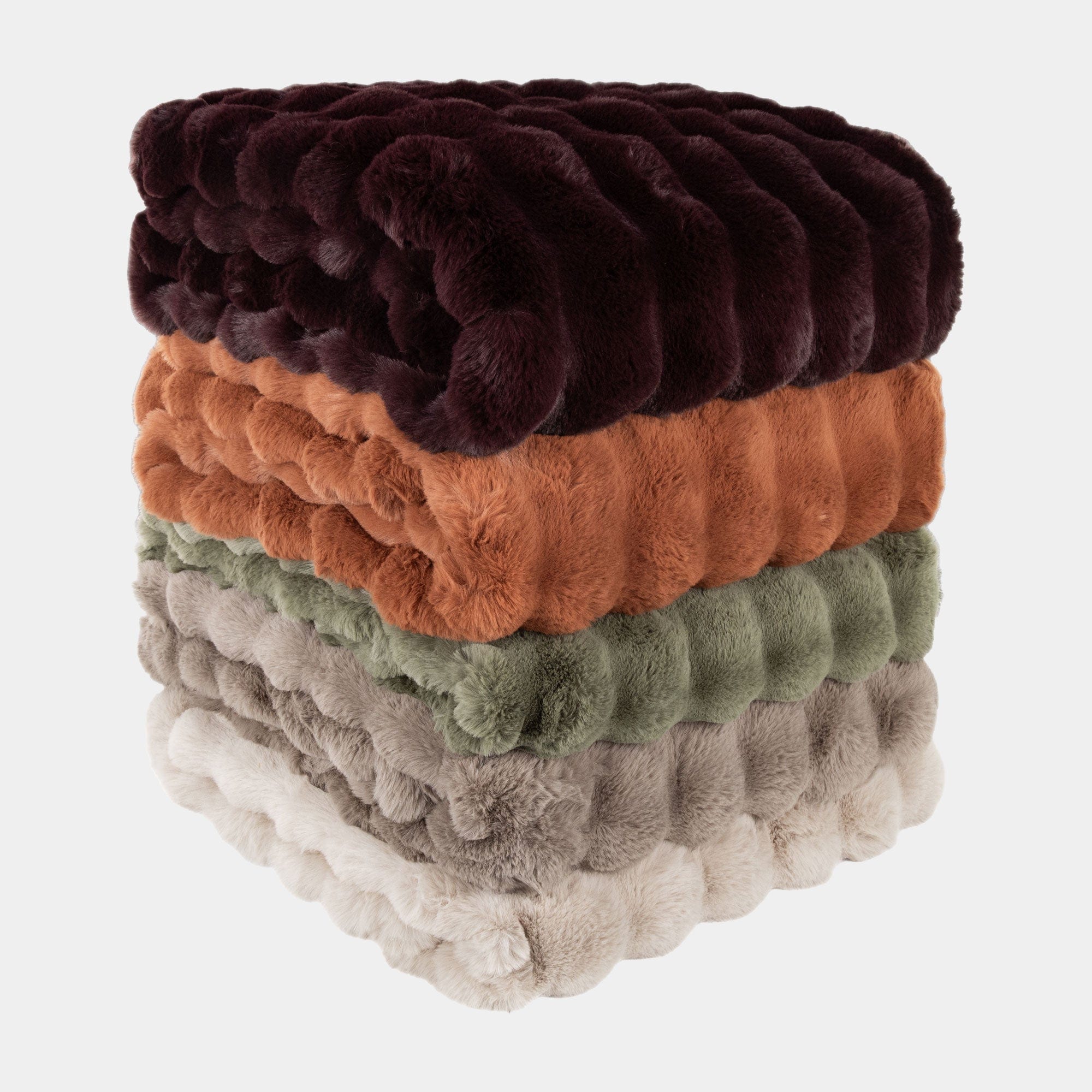 Glam Beige - Faux Fur Throw 150x200cm - Image 3