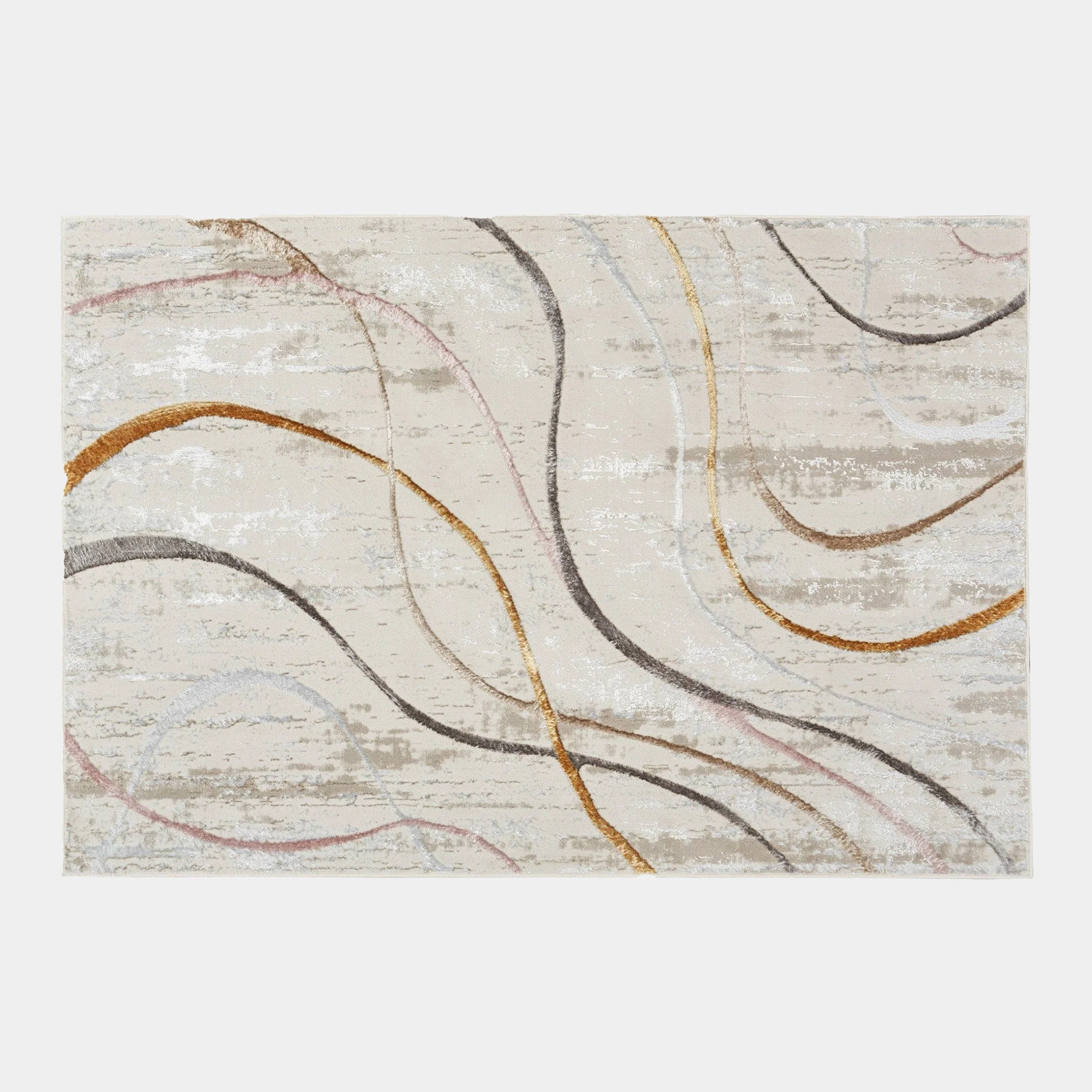 Glitz Natural - Patterned Rug