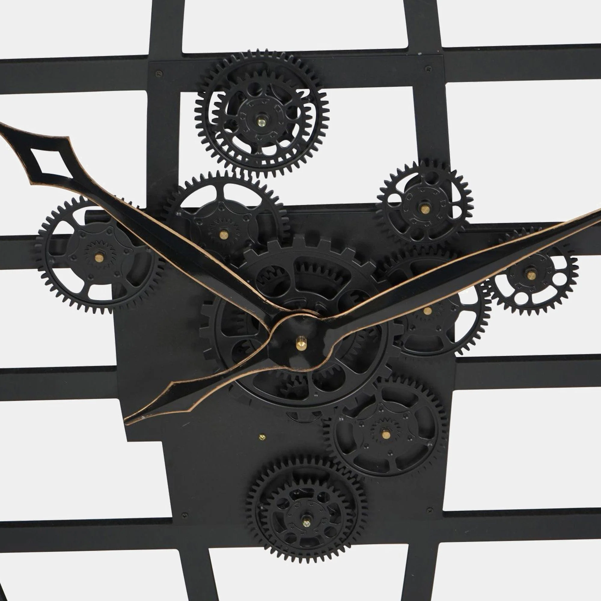Globe - Wall Clock, Black & Gold - Image 5