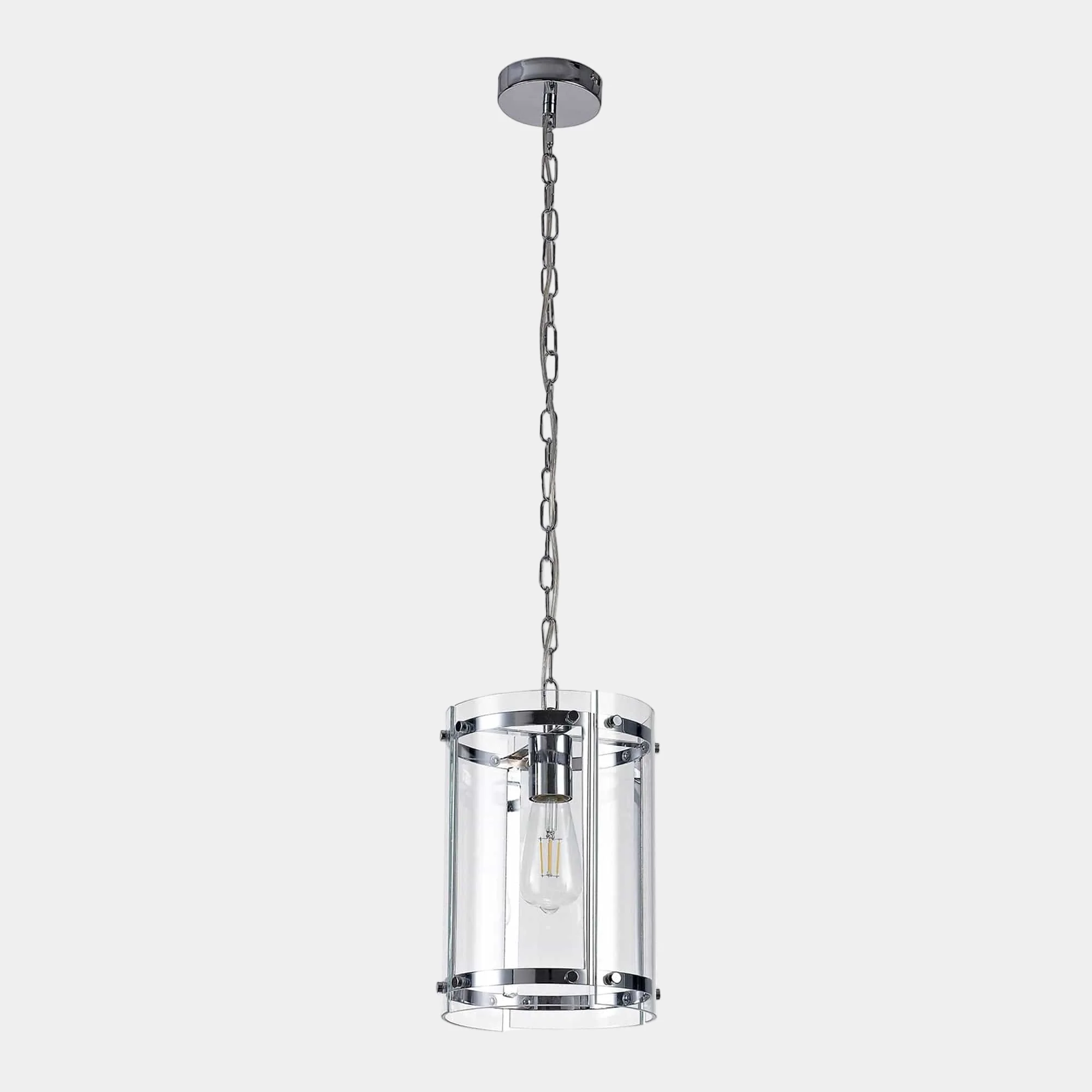 Haddon Silver - Ceiling Light, Lantern