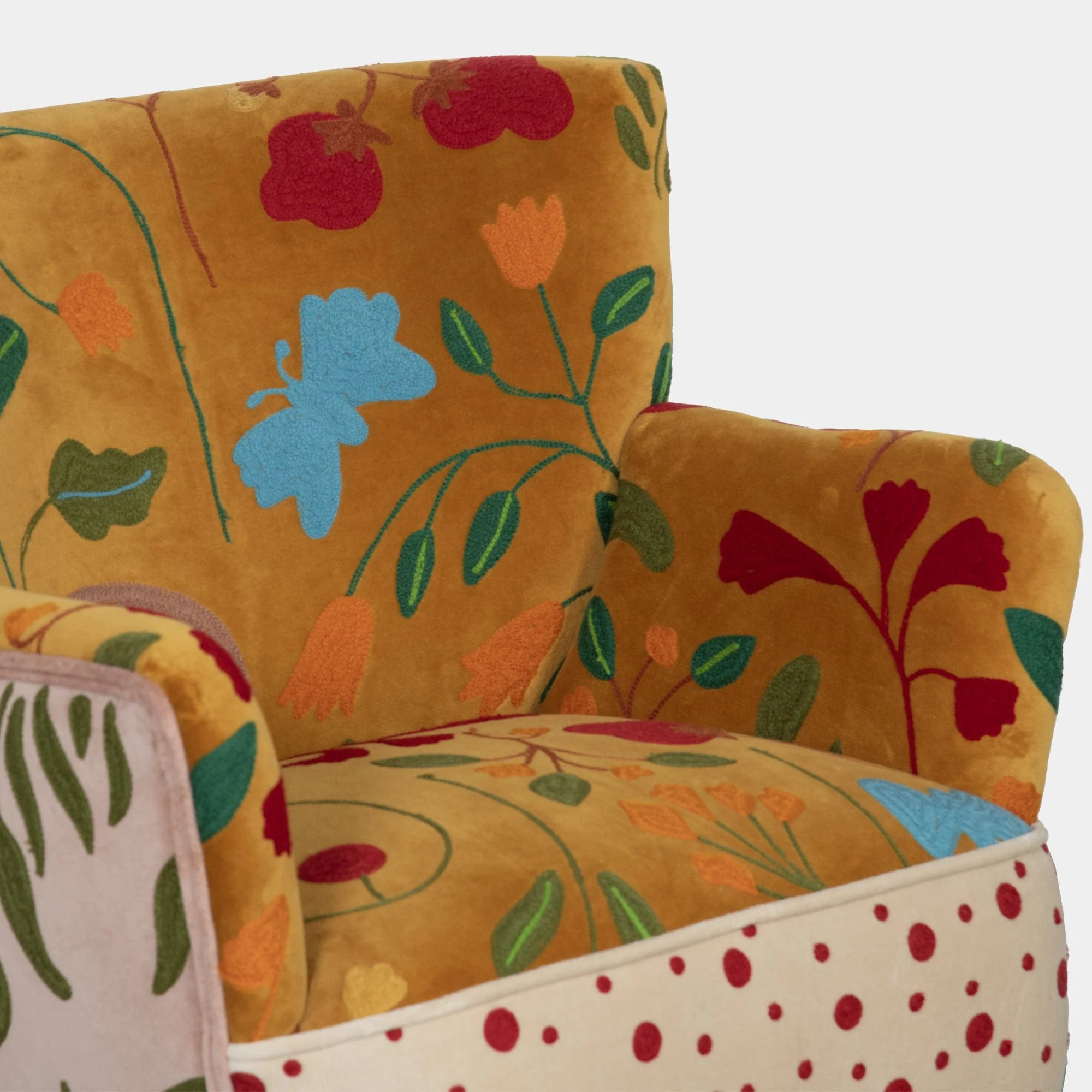 Hannah - Accent Chair, Fabric - Image 5