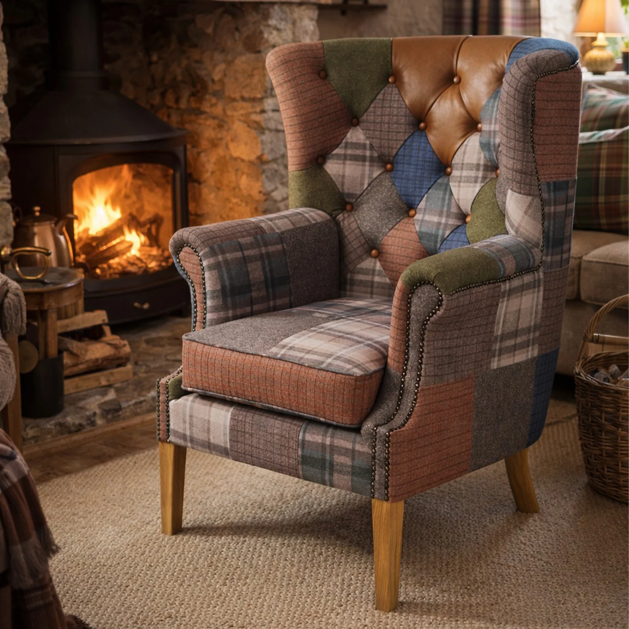 Harris - Armchair, Fabric - Image 3