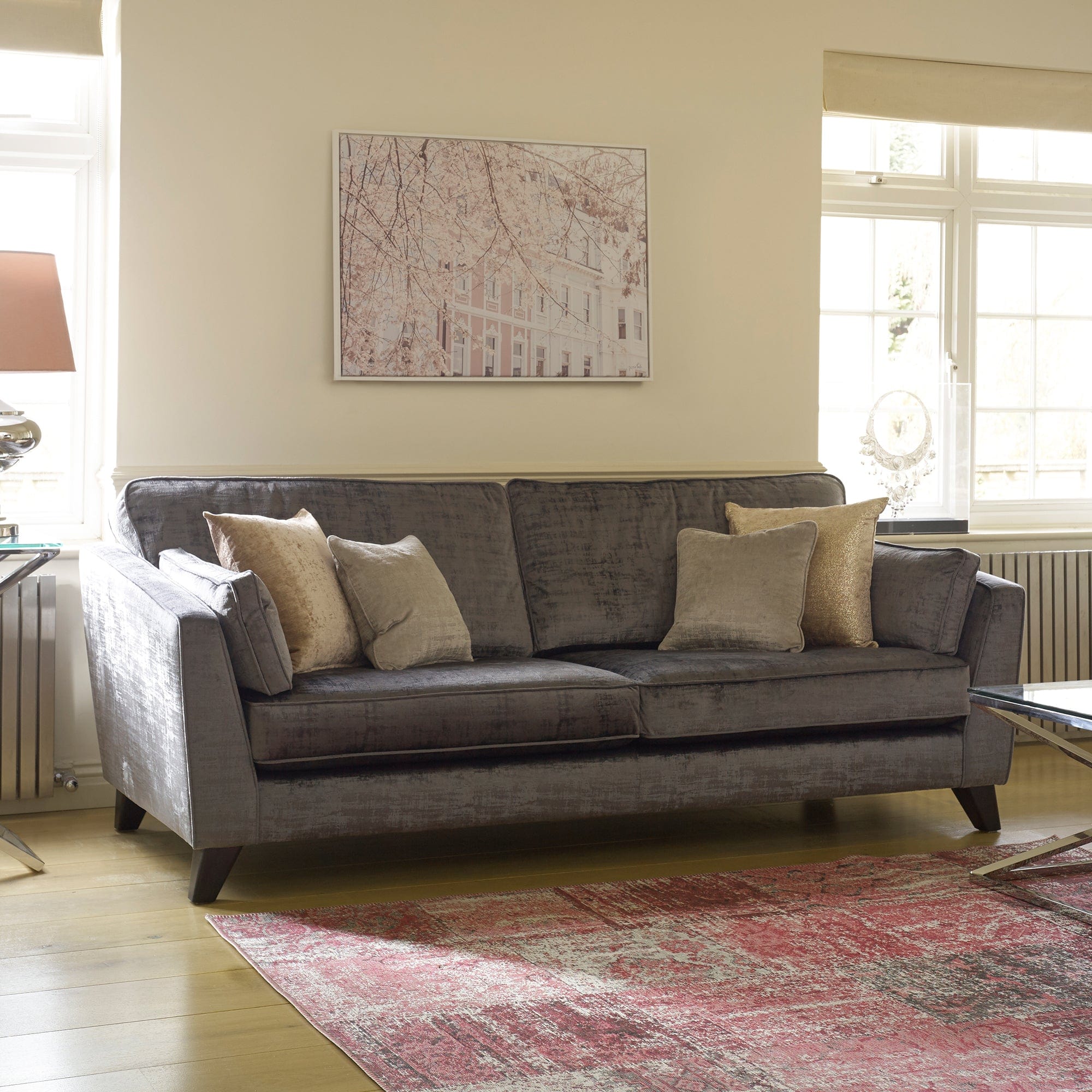 Harrison - 4 Seat Sofa, Fabric - Image 2