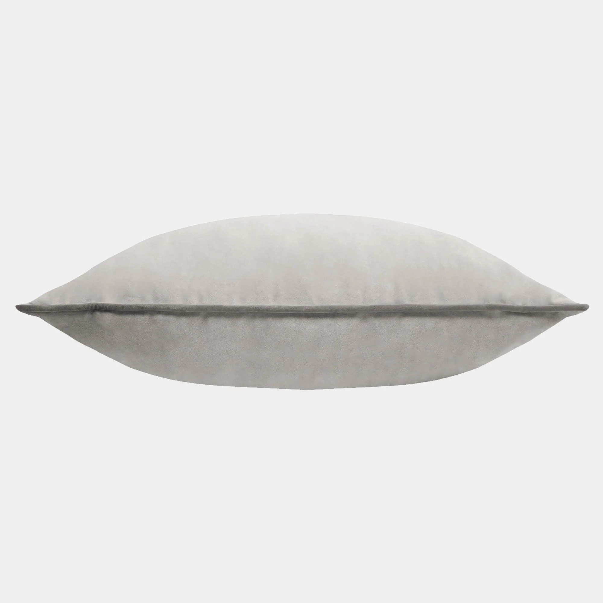 Havana Velvet - Dove Grey Cushion 55x55cm - Image 2