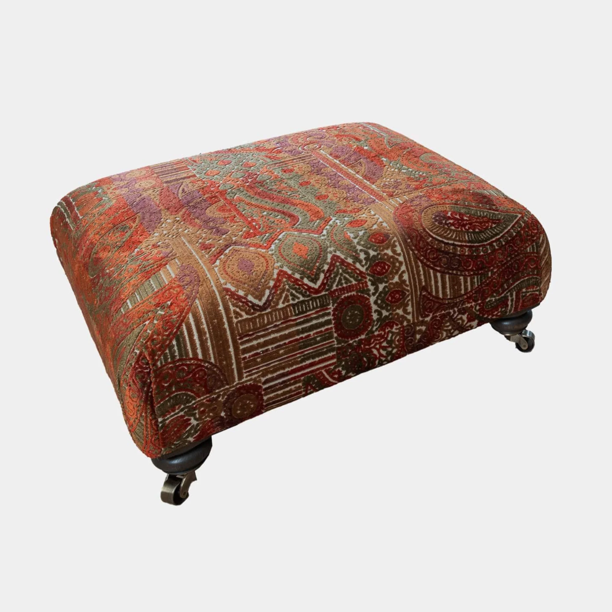 Highclere - Footstool, Fabric