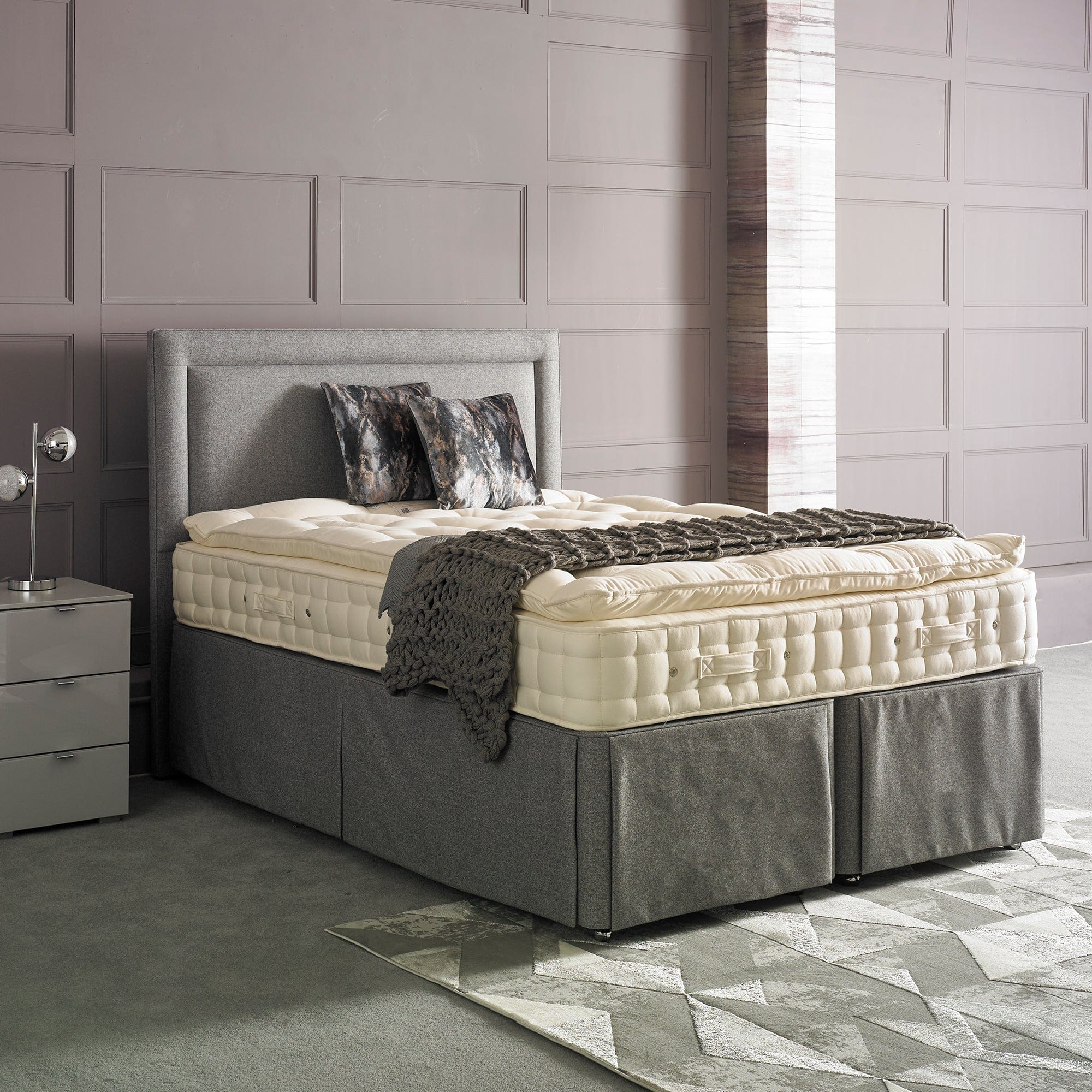 Hypnos Lavenham - Bed Base Set & Mattress - Image 3