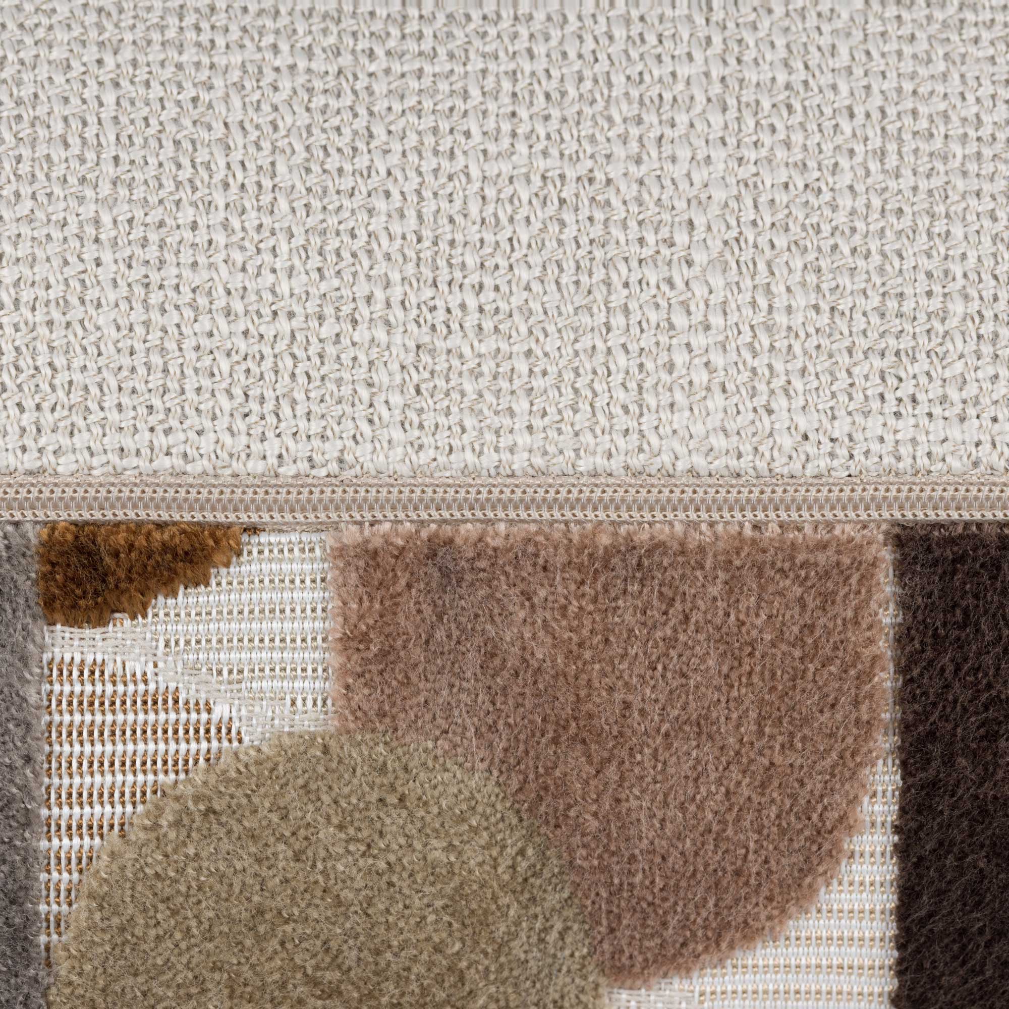 Idris - Brown Cushion 43x43cm - Image 4