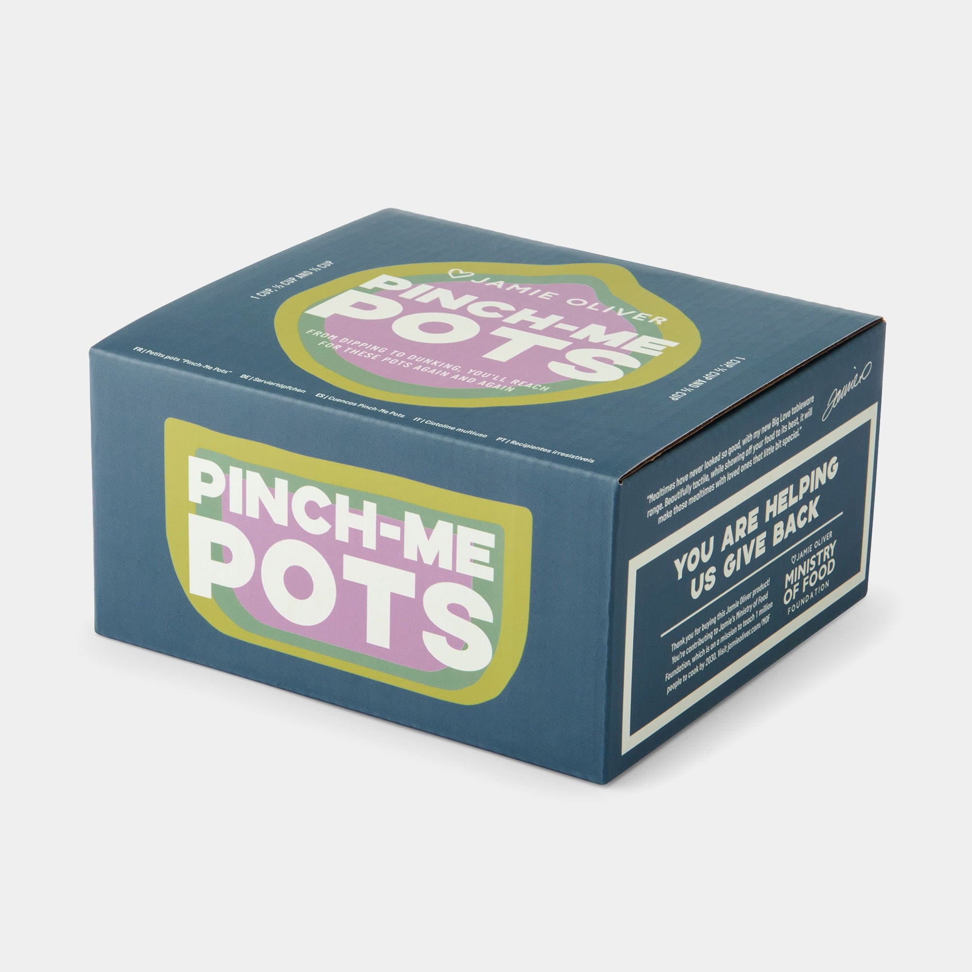 Jamie Oliver Big Love - Pinch Me Pots, Set of 3 - Image 5