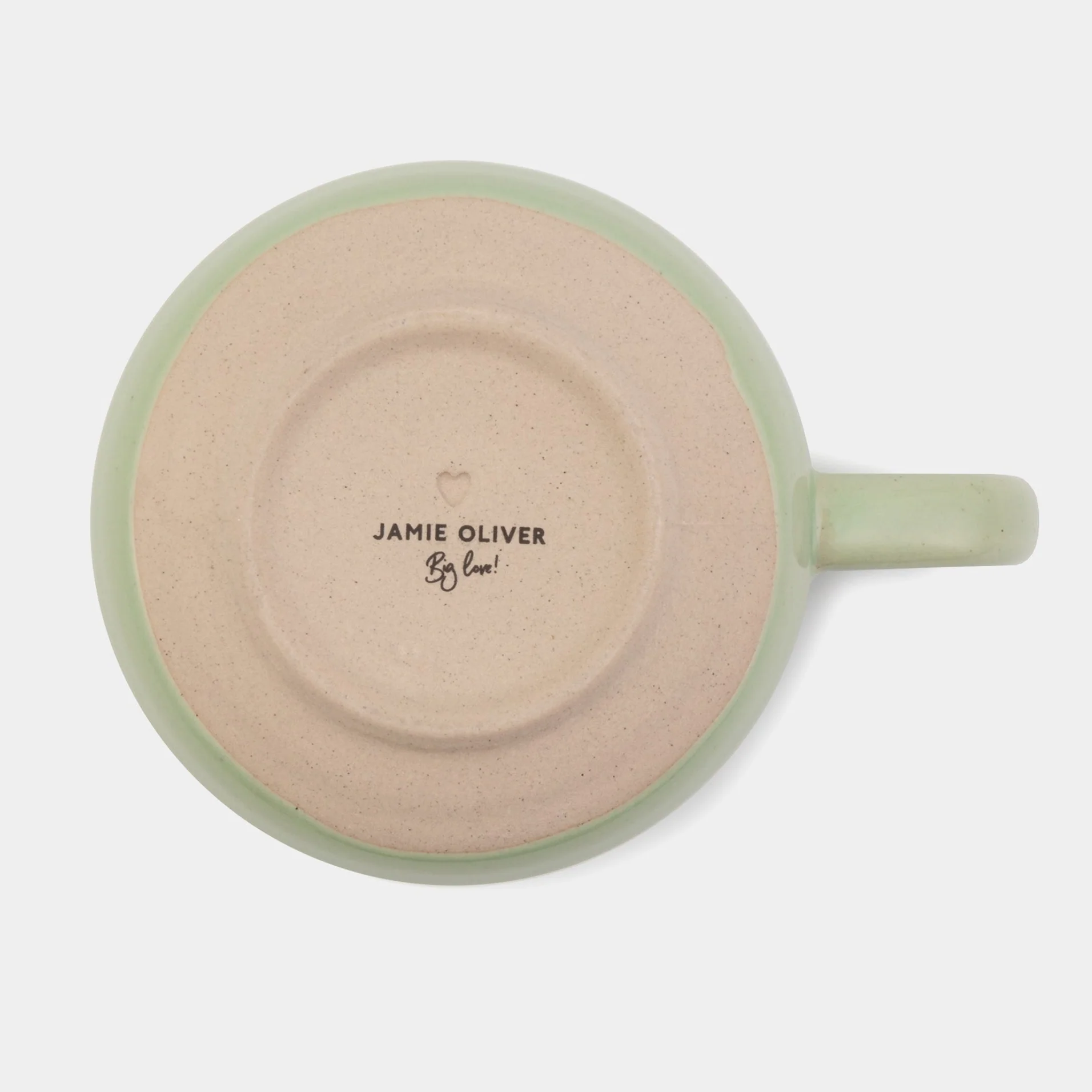 Jamie Oliver Big Love - Cosy Cuppa Mugs Green, Set of 4 - Image 6