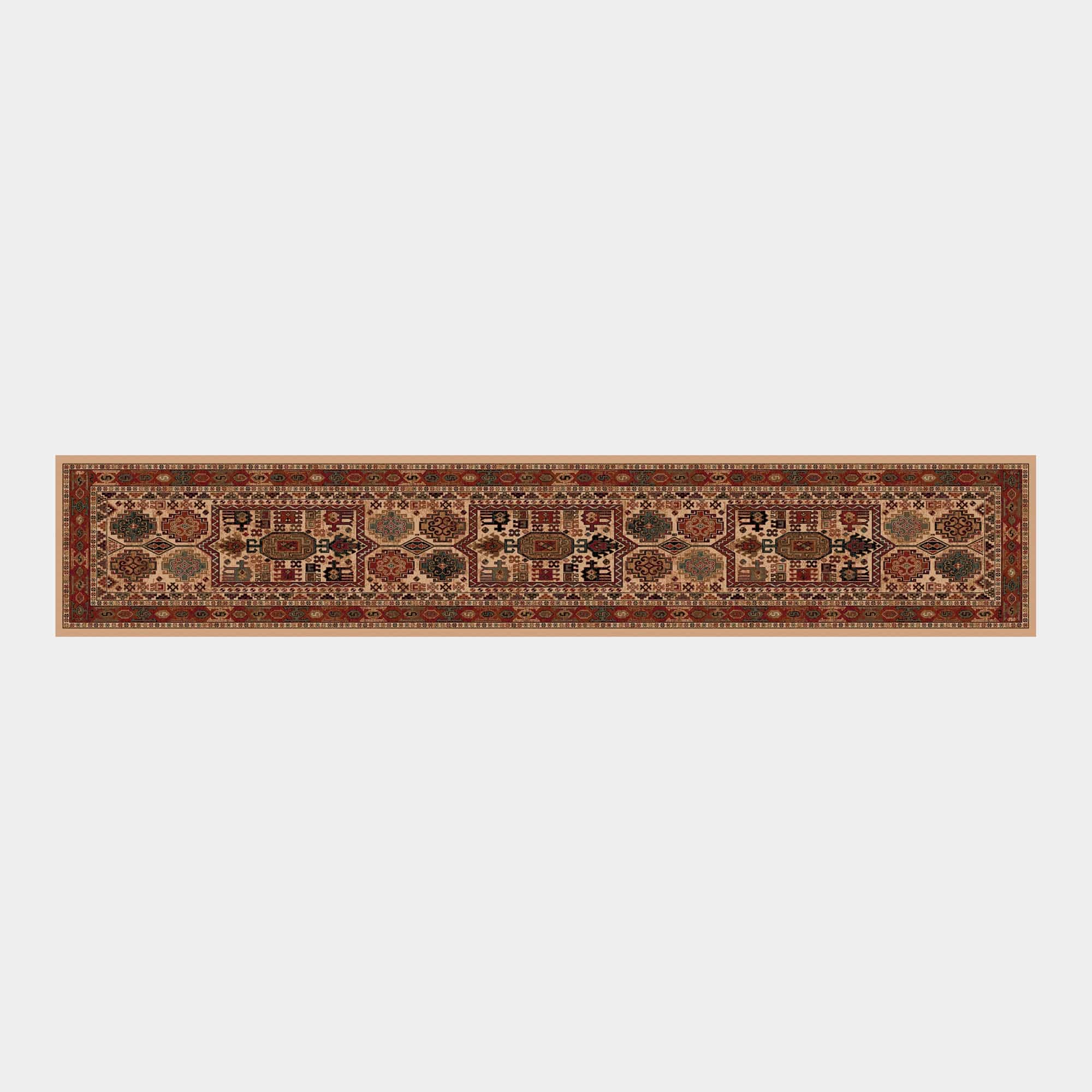 Kashqai 4306/100 - Runner Rug 67cm x 275cm