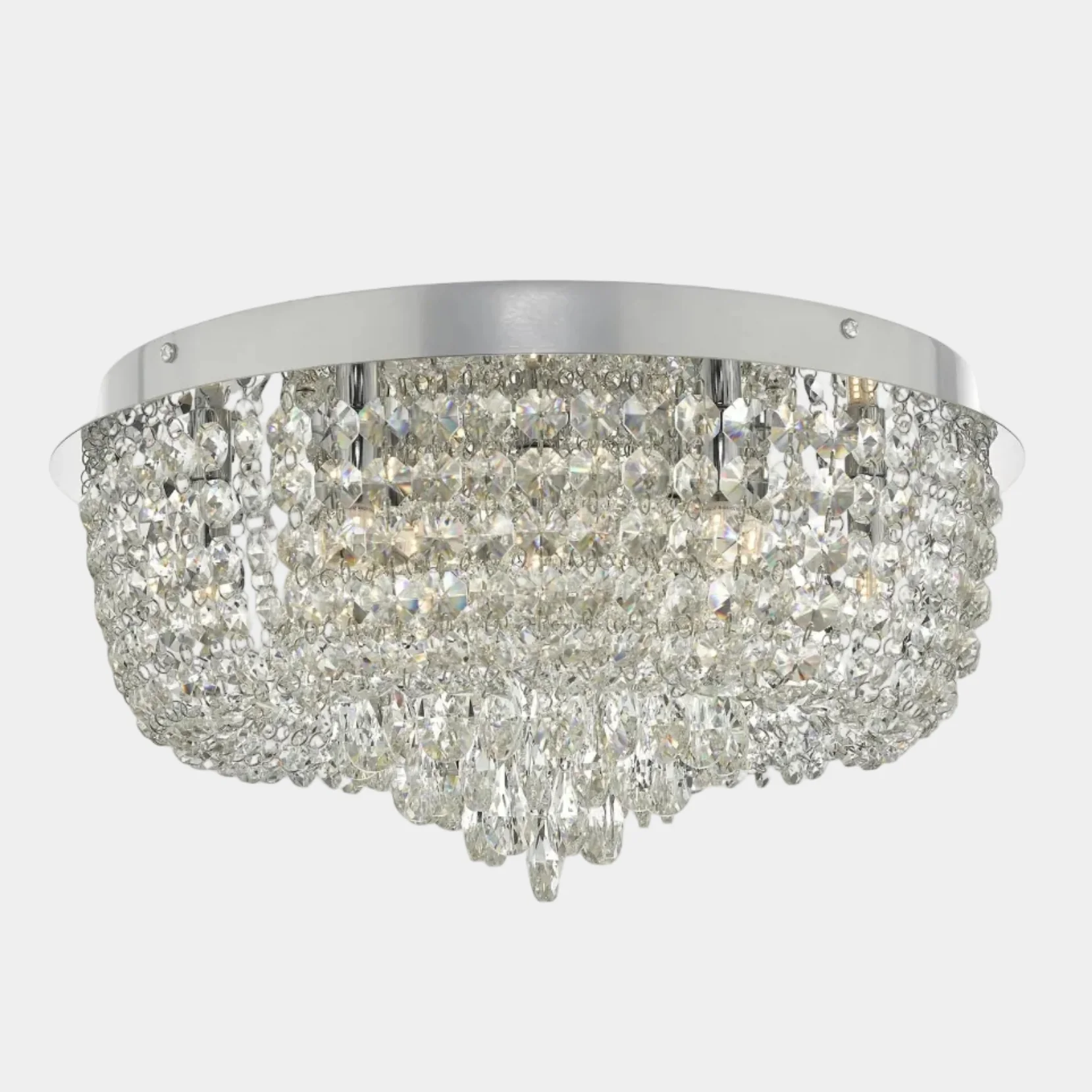 Kew Chrome - Ceiling Light