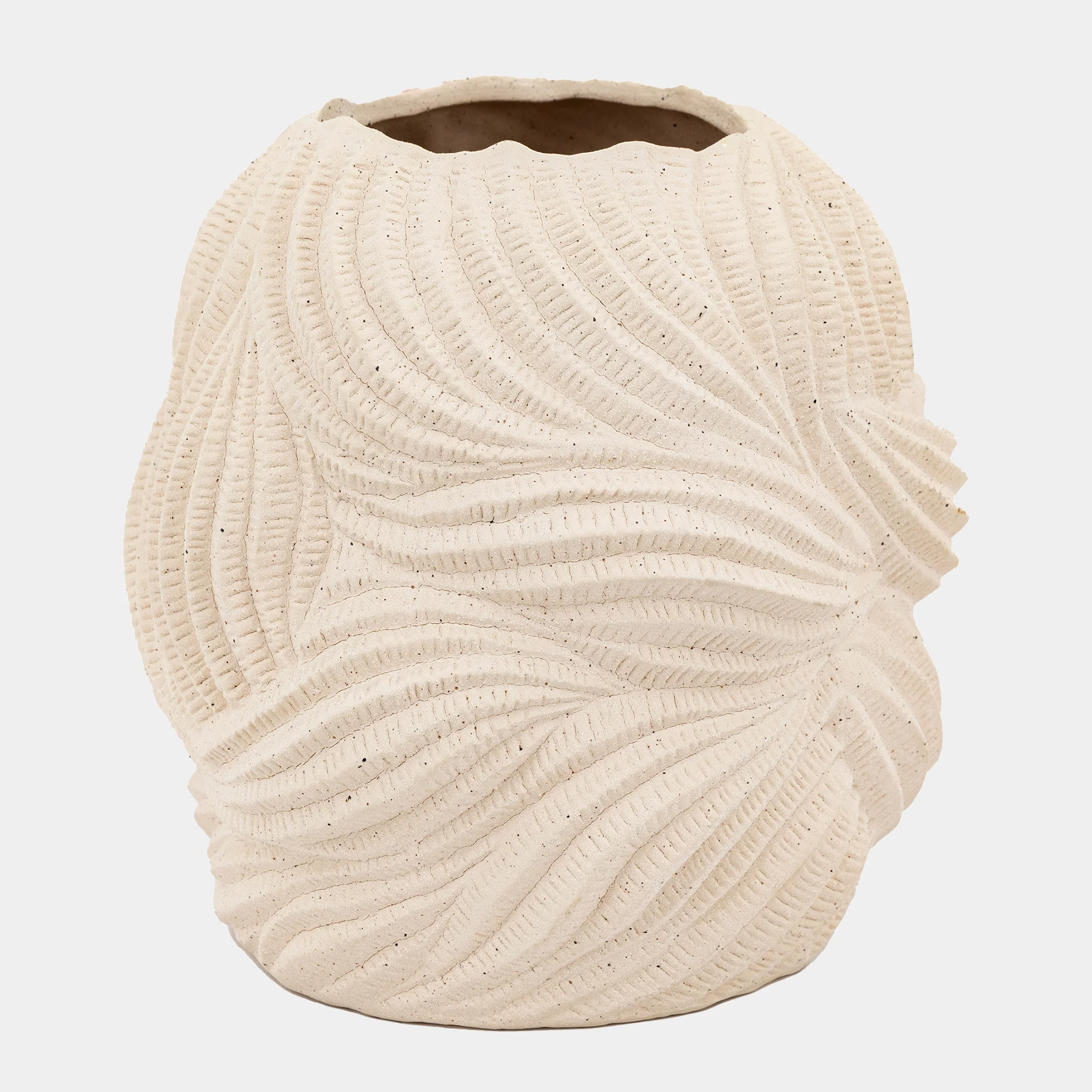 Laucala - Ceramic Vase, Neutral
