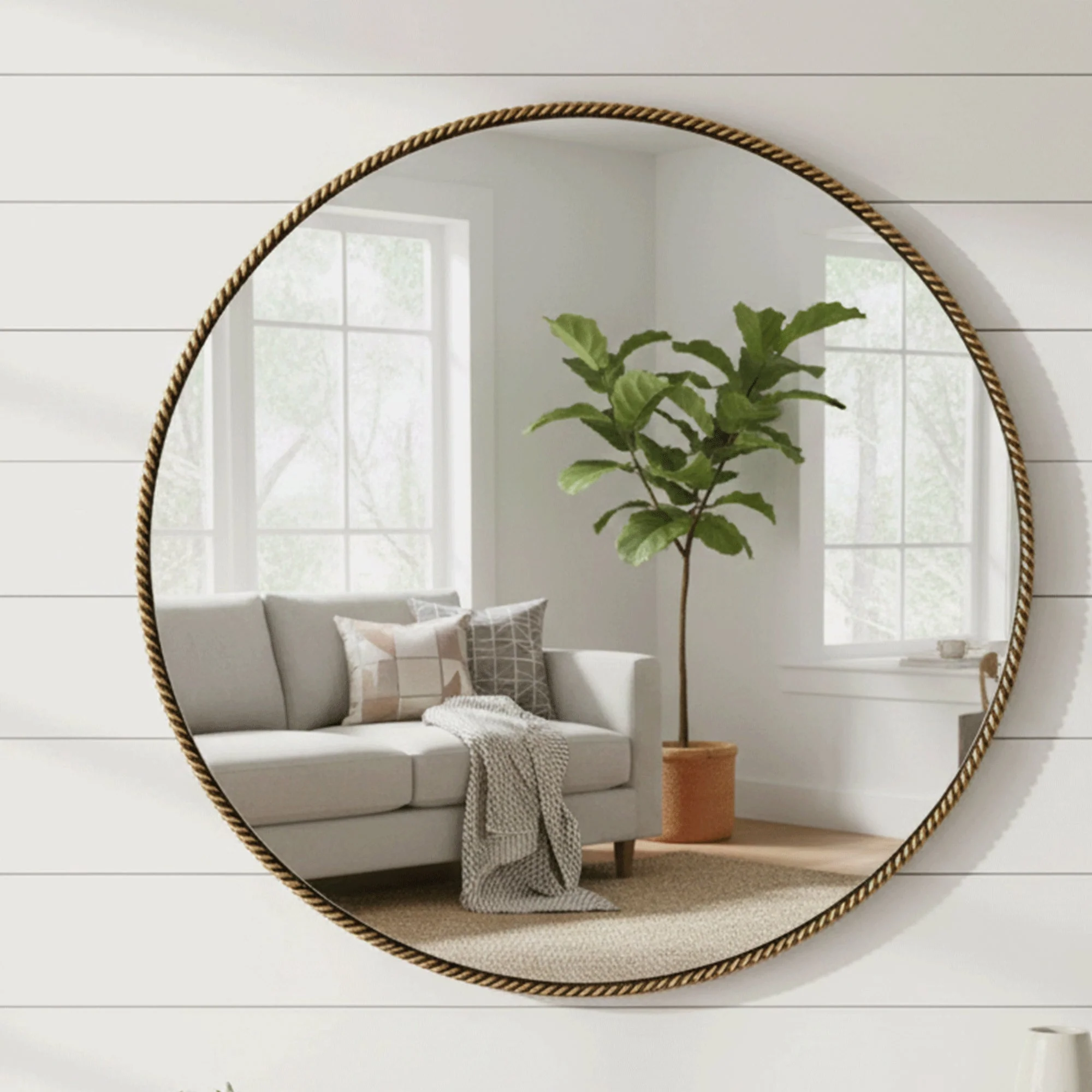 Lavinia Large Gold - Wall Mirror - Image 2