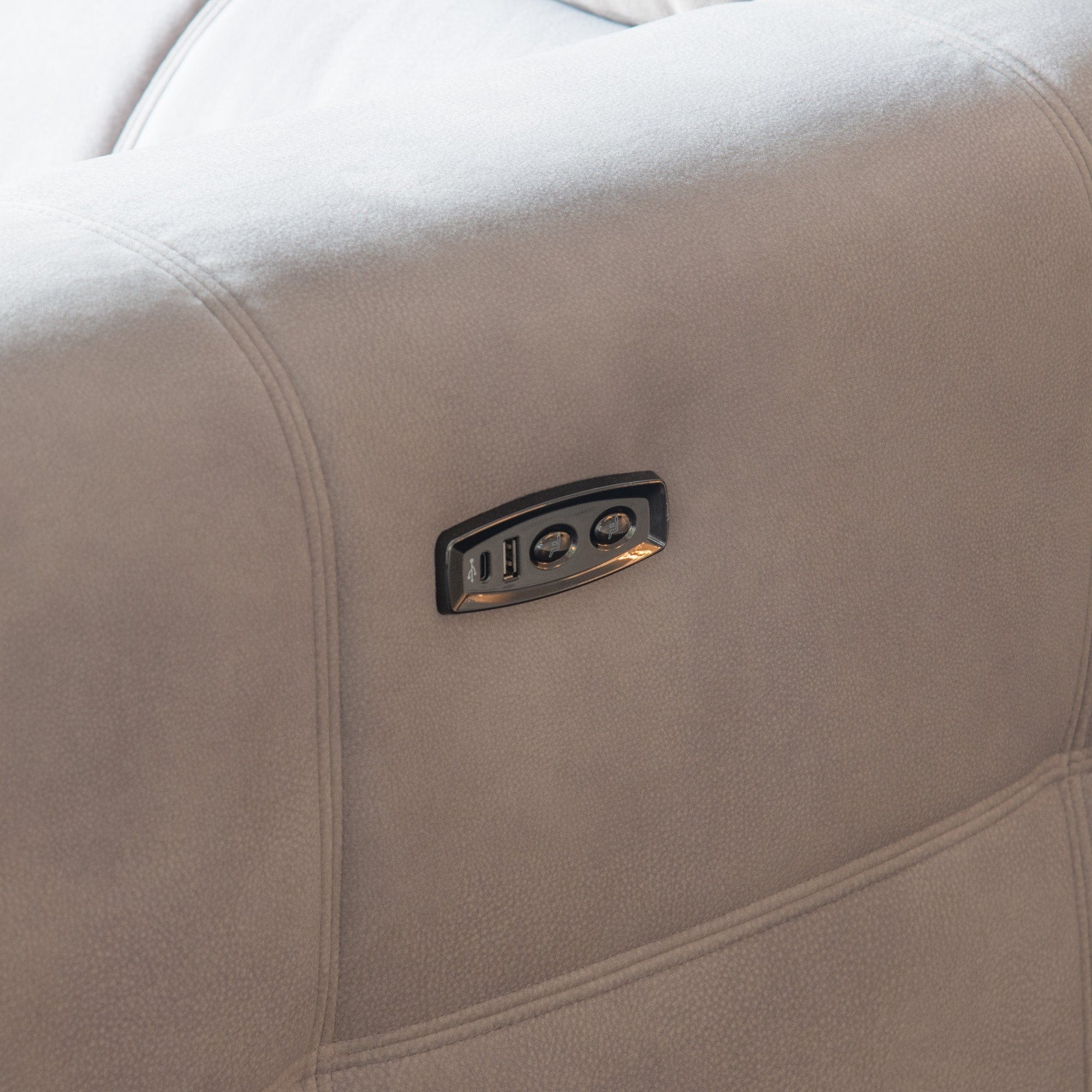 Michigan - LHF Power Recliner Corner Group Sofa, Fabric - Image 5