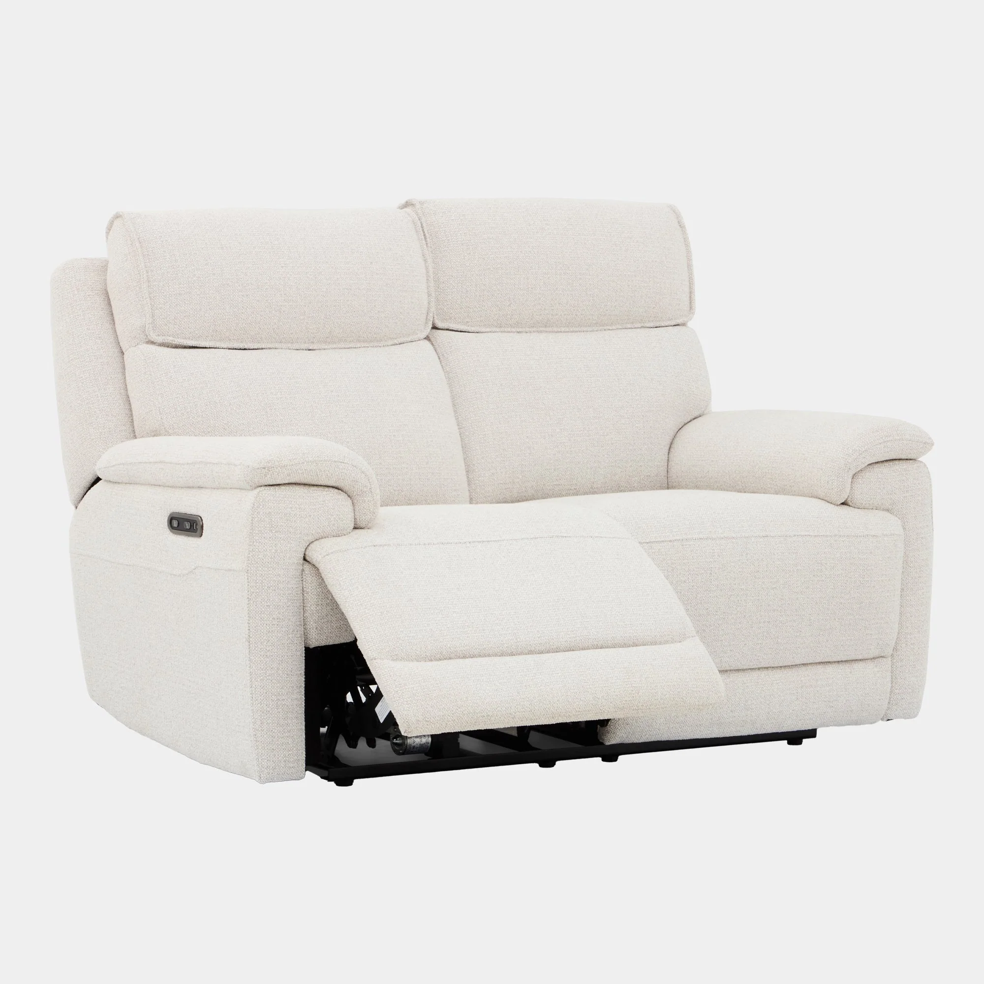 Linara - 2 Seat Power Recliner Sofa With Lumbar And Head Tilt, Fabric - Image 2