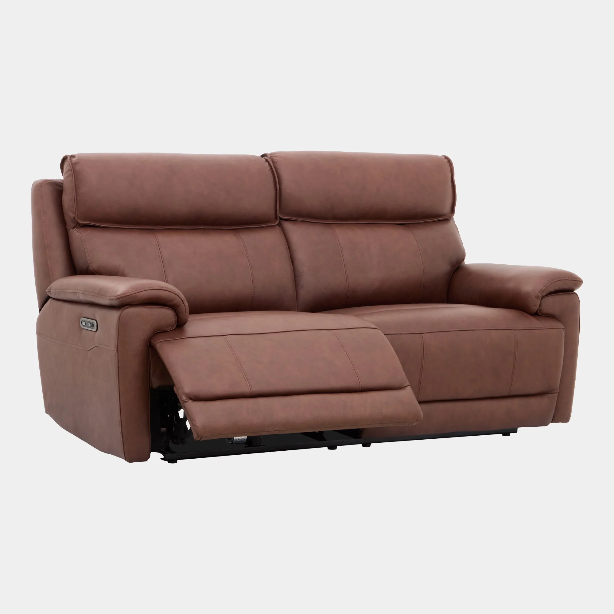 Linara - 2 Seat Power Recliner Sofa With Lumbar And Head Tilt, Leather - Image 2