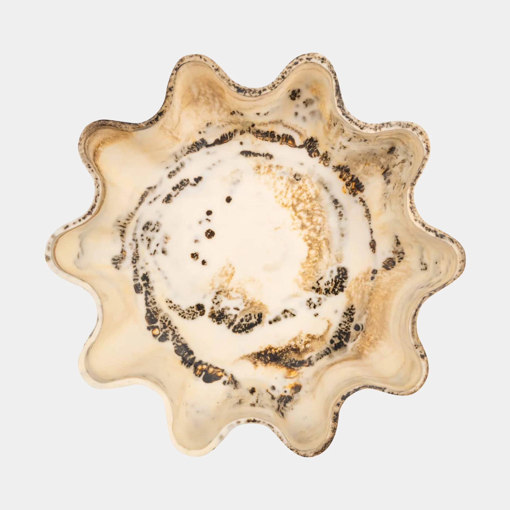 Lotus - Decorative Bowl, White - Image 2