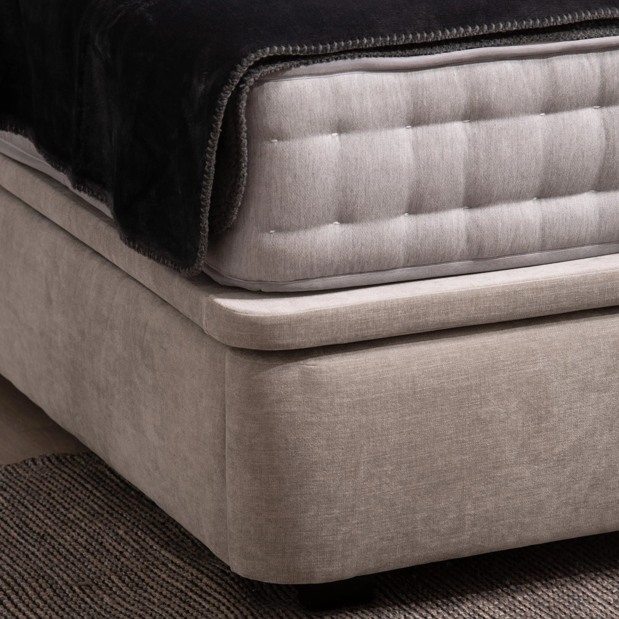 Lumino - King Size Ottoman Bed Frame - Image 4