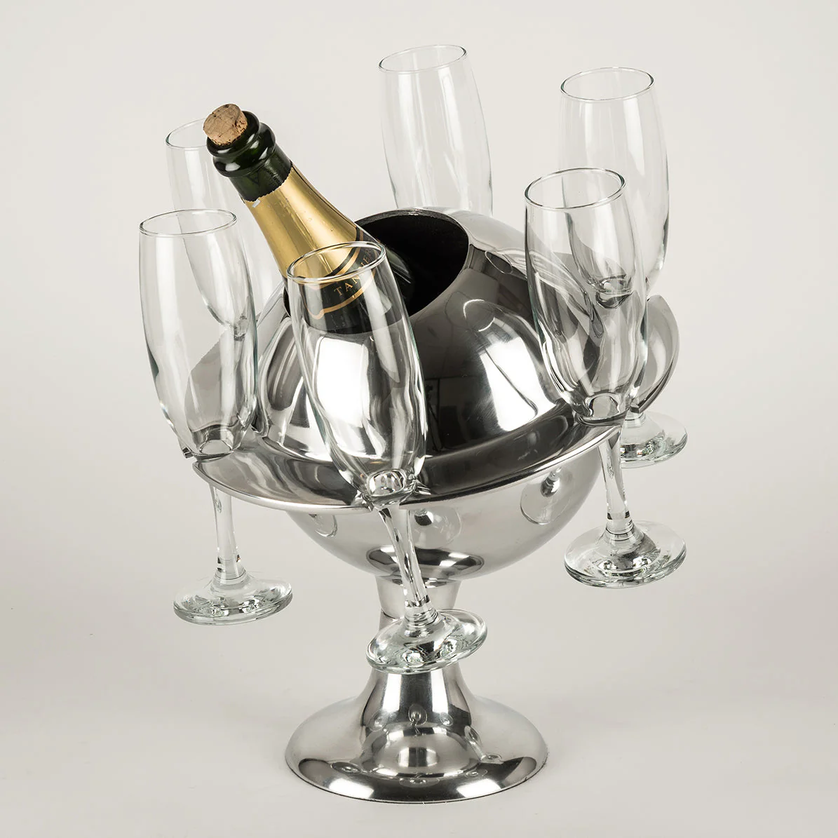 Luna - Wine Bottle Cooler & 6 Glasses - Image 2