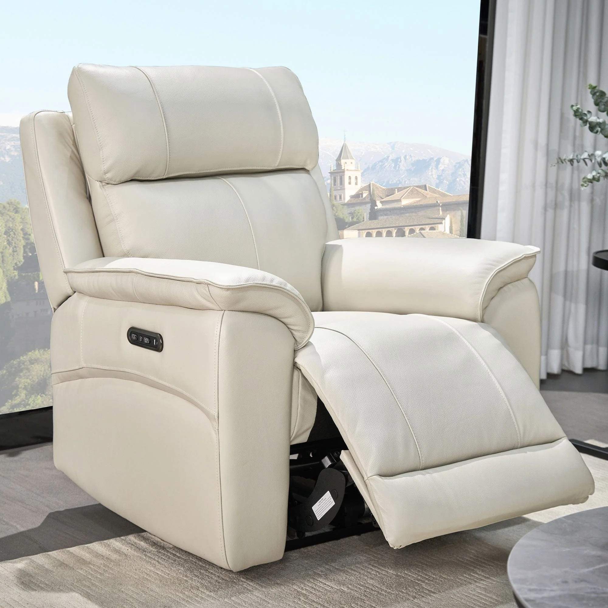 Lyceum - Power Recliner Chair, Leather - Image 3
