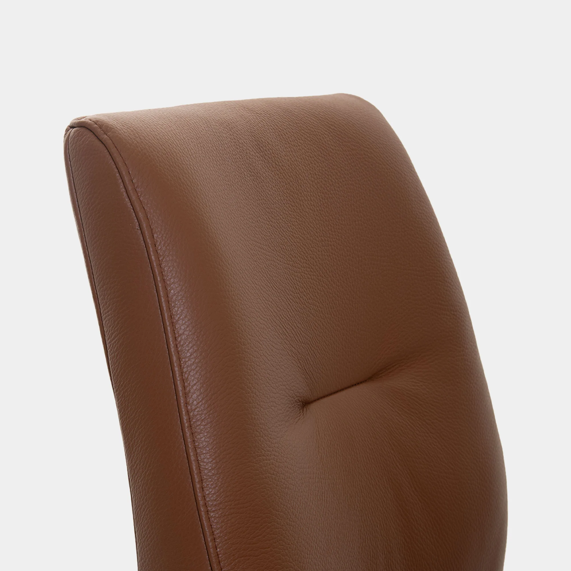 Lydia - Swivel Dining Chair in Cognac Leather - Image 3
