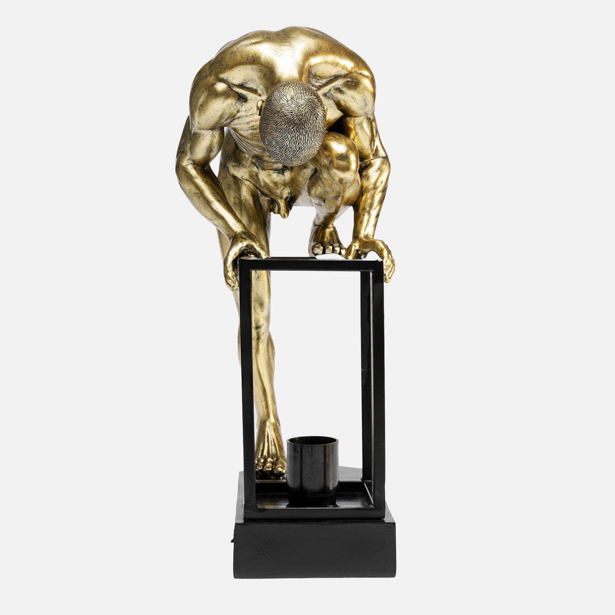 Gold Sculptural - Table Lamp - Image 2