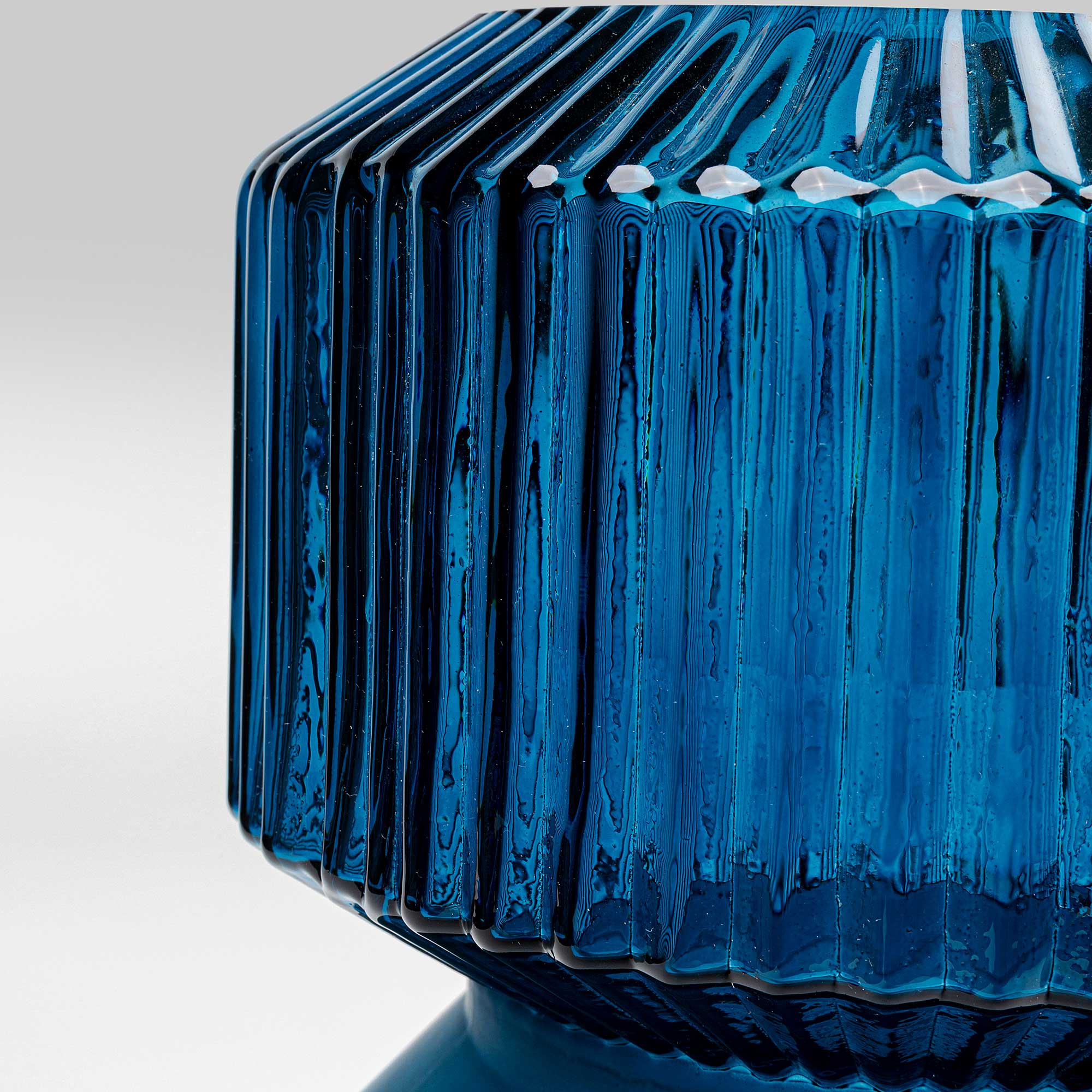 Marvelous - Glass Vase, Blue - Image 3